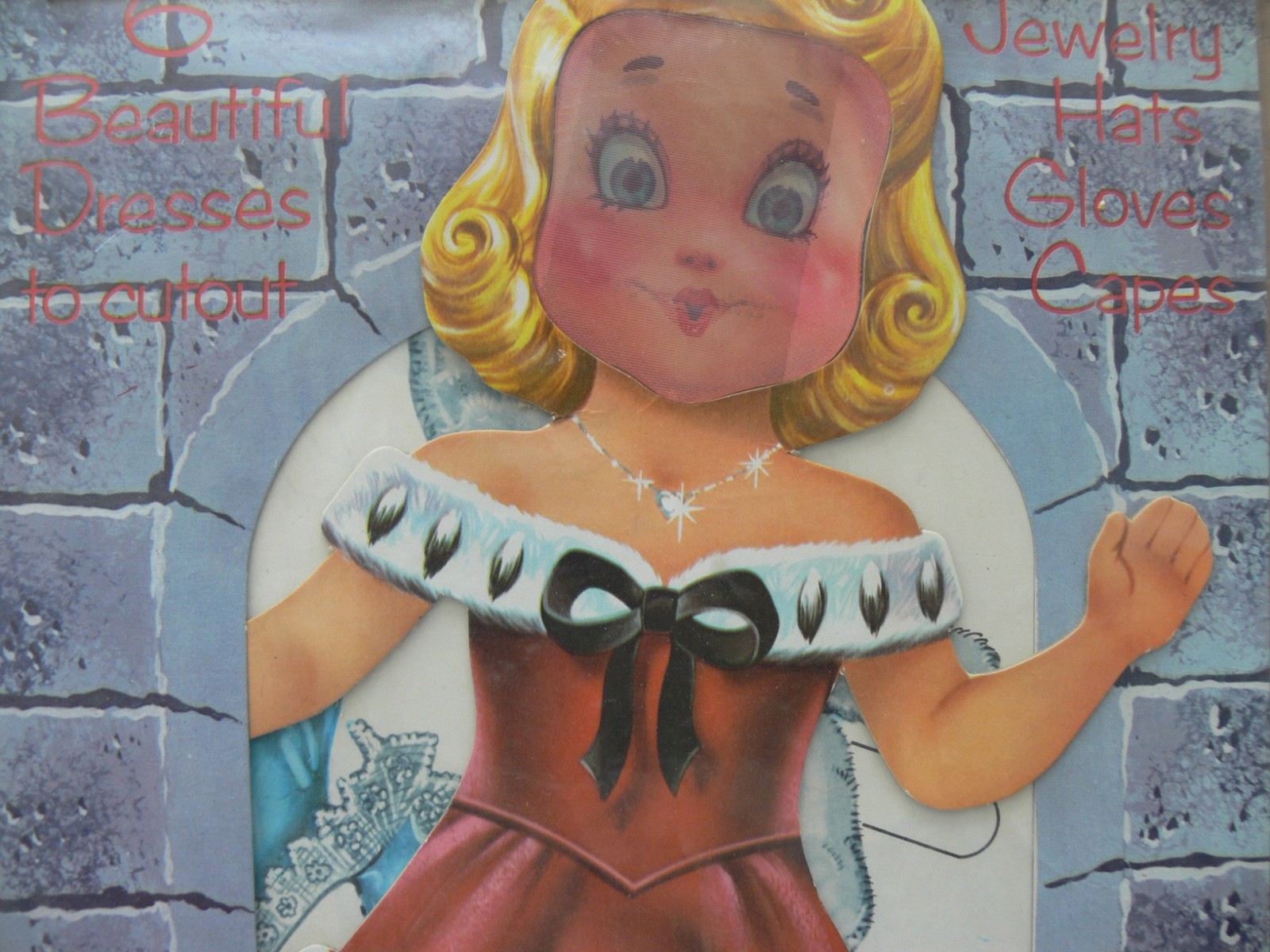Vintage Children’s Book ~ FAIRY PRINCESS -Alive-Like Face 12 inch stand-up doll