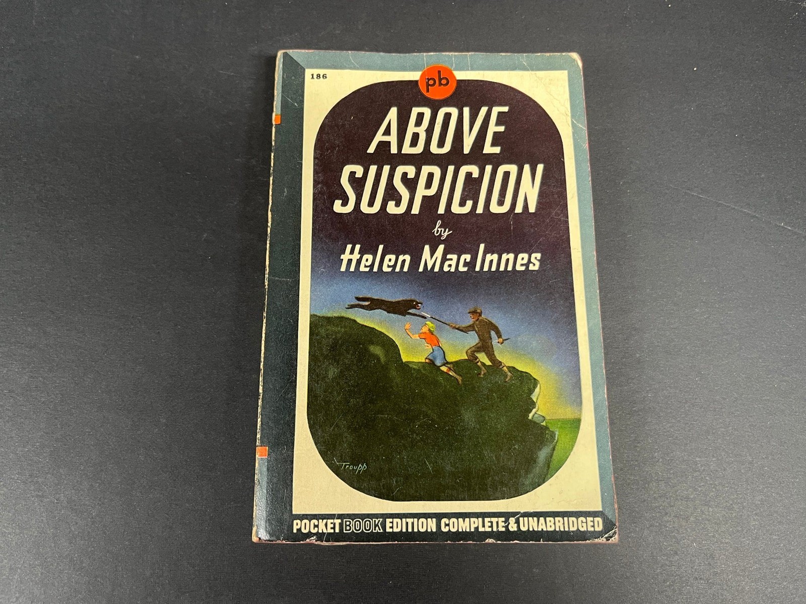 1943 Above Suspicion by Helen MacInnes Mass Market Paperback Pocket Book Ed