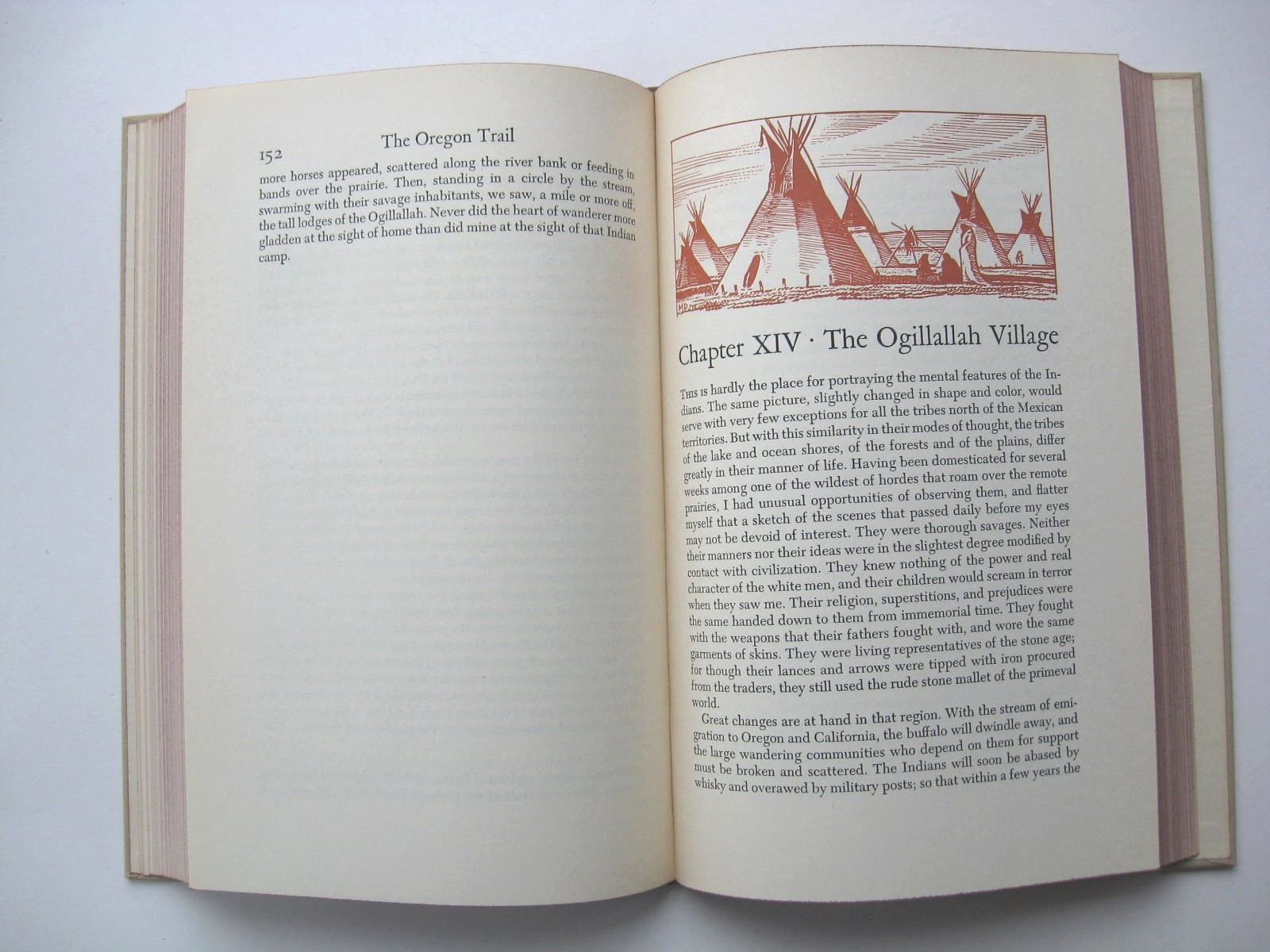 THE OREGON TRAIL ~ Francis Parkman HC/SC 1943 ILLUS Heritage Press – C