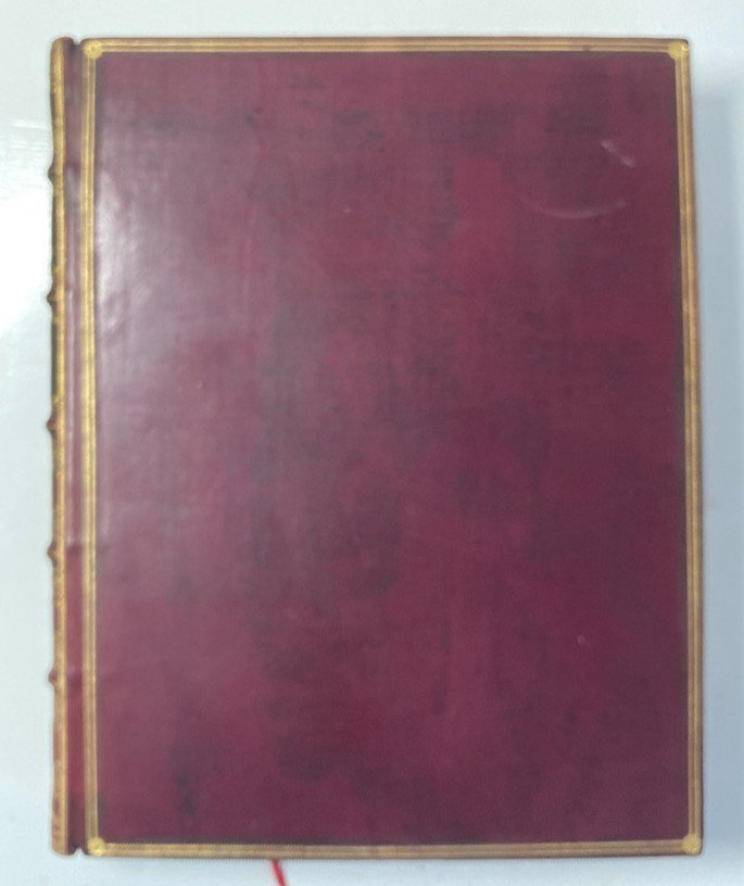 1858 Homer Batrachomyomachia Chapman Sangorski Sutcliffe Morocco Leather