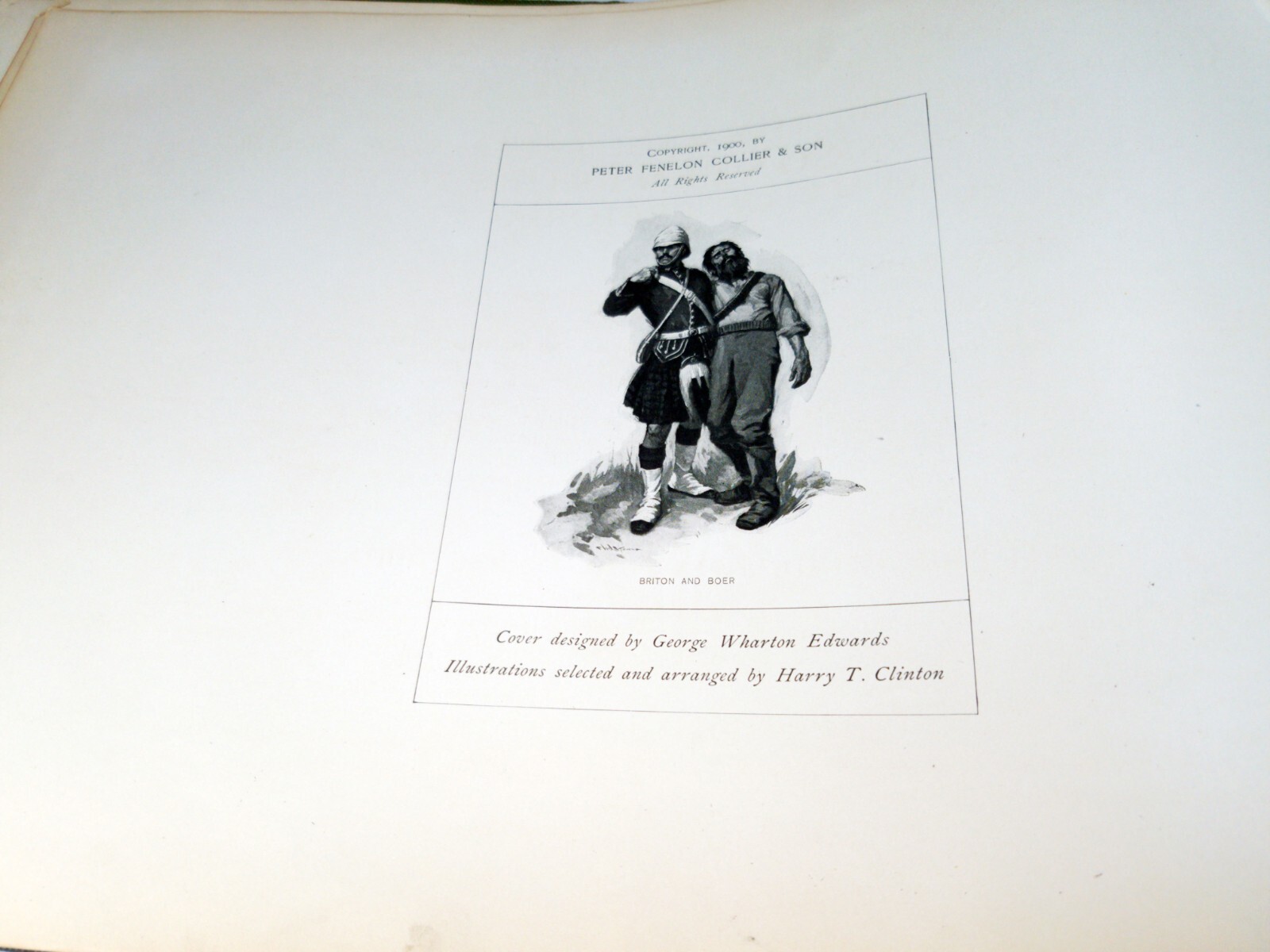 The South African War, by Captain A.T. Mahan, 1900 Collier Color Prints Green