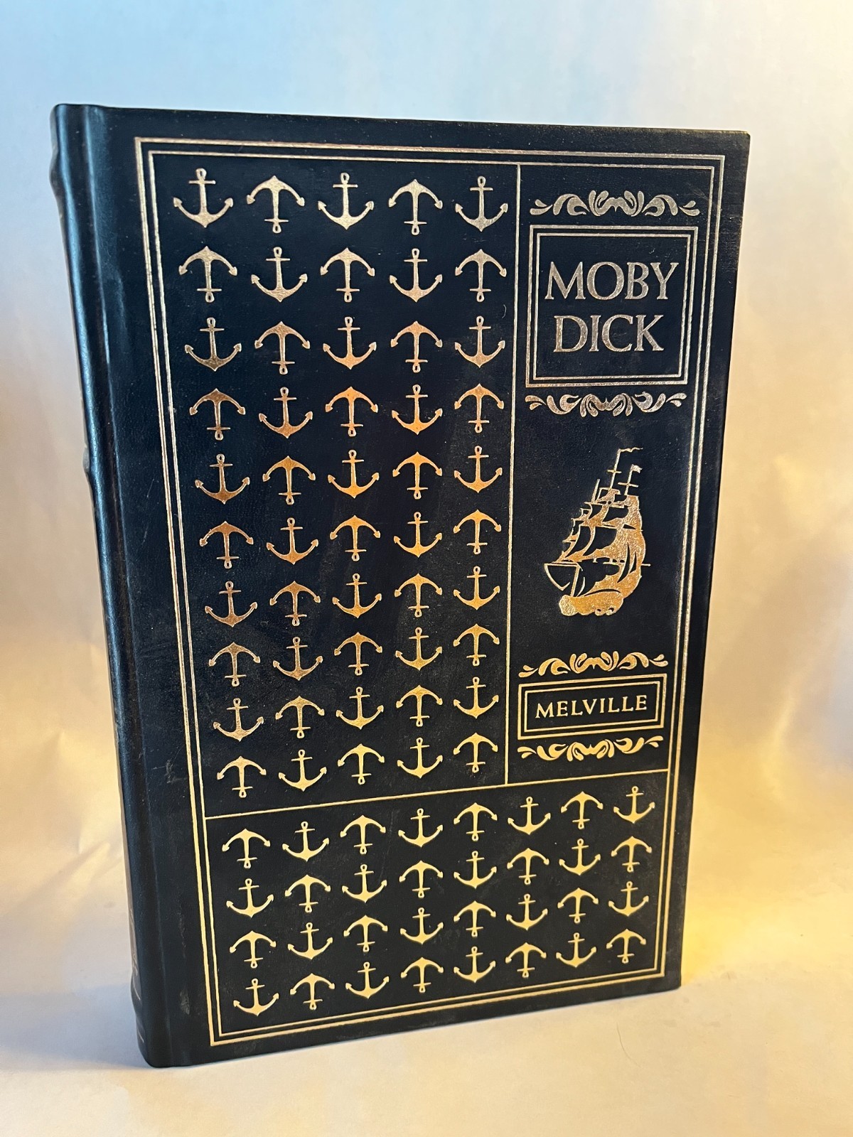 Herman Melville Moby Dick Hard Cover Leather Bound Dalmatian Press