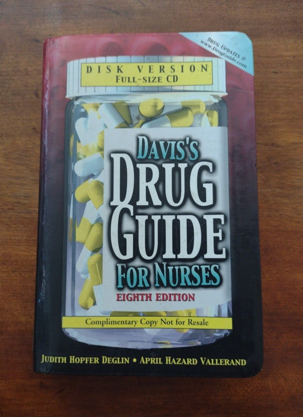 Davis’s Drug Guide for Nurses 8th Edition Book With CD Disk