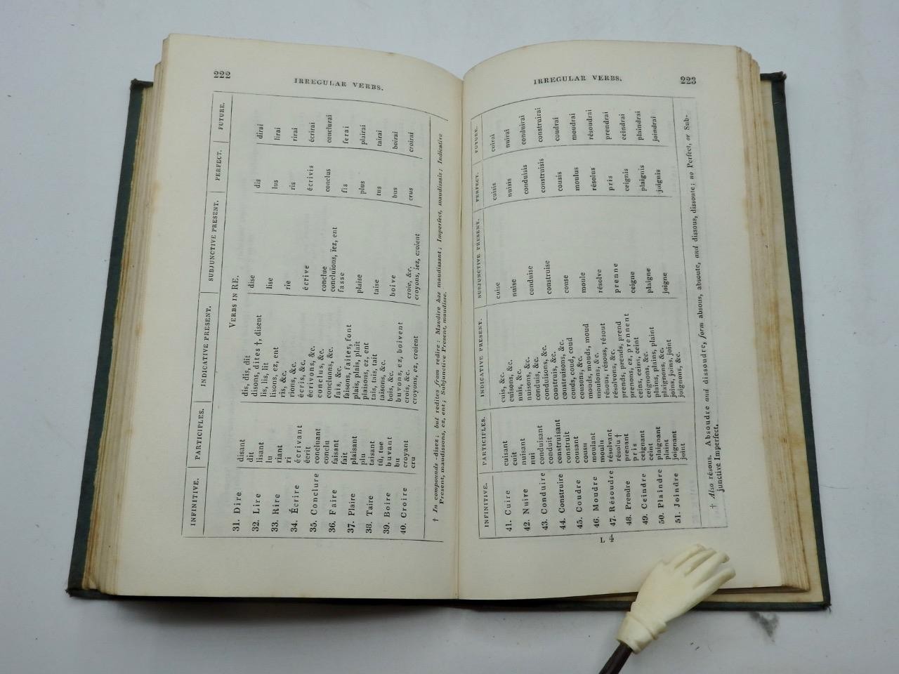Rare 1850 ARNOLD’S FIRST FRENCH BOOK By Thomas Kerchever Arnold