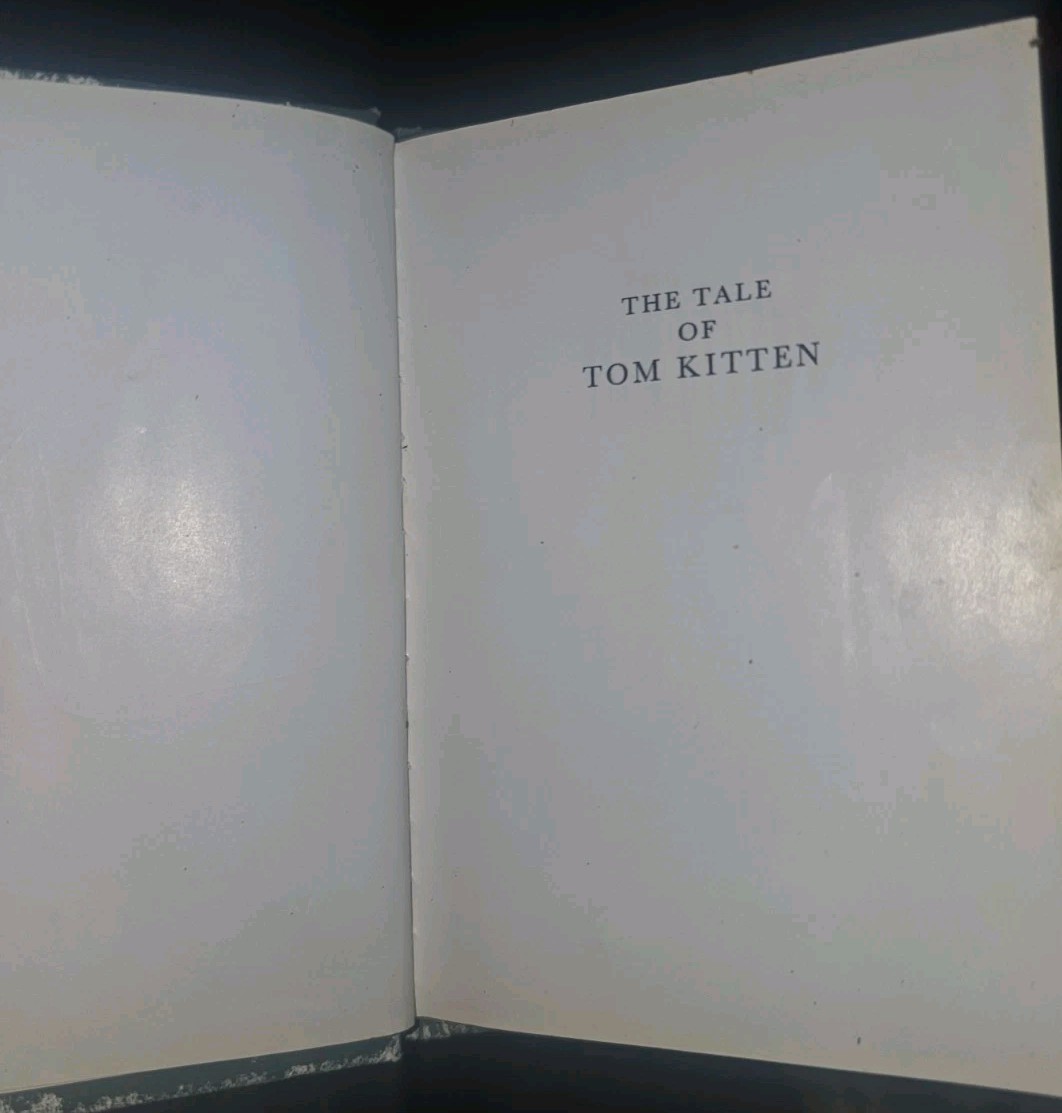 ​The Tale of Tom Kitten Beatrix Potter Frederick Warne Hardcover Vintage Reprint