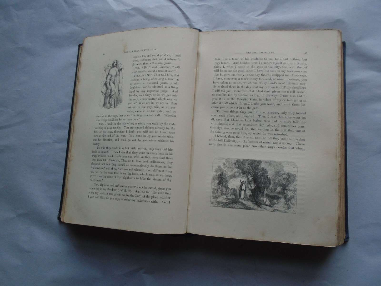 THE PILGRIM’S PROGRESS by JOHN BUNYAN Pub. DAVID BOGUE 1850.