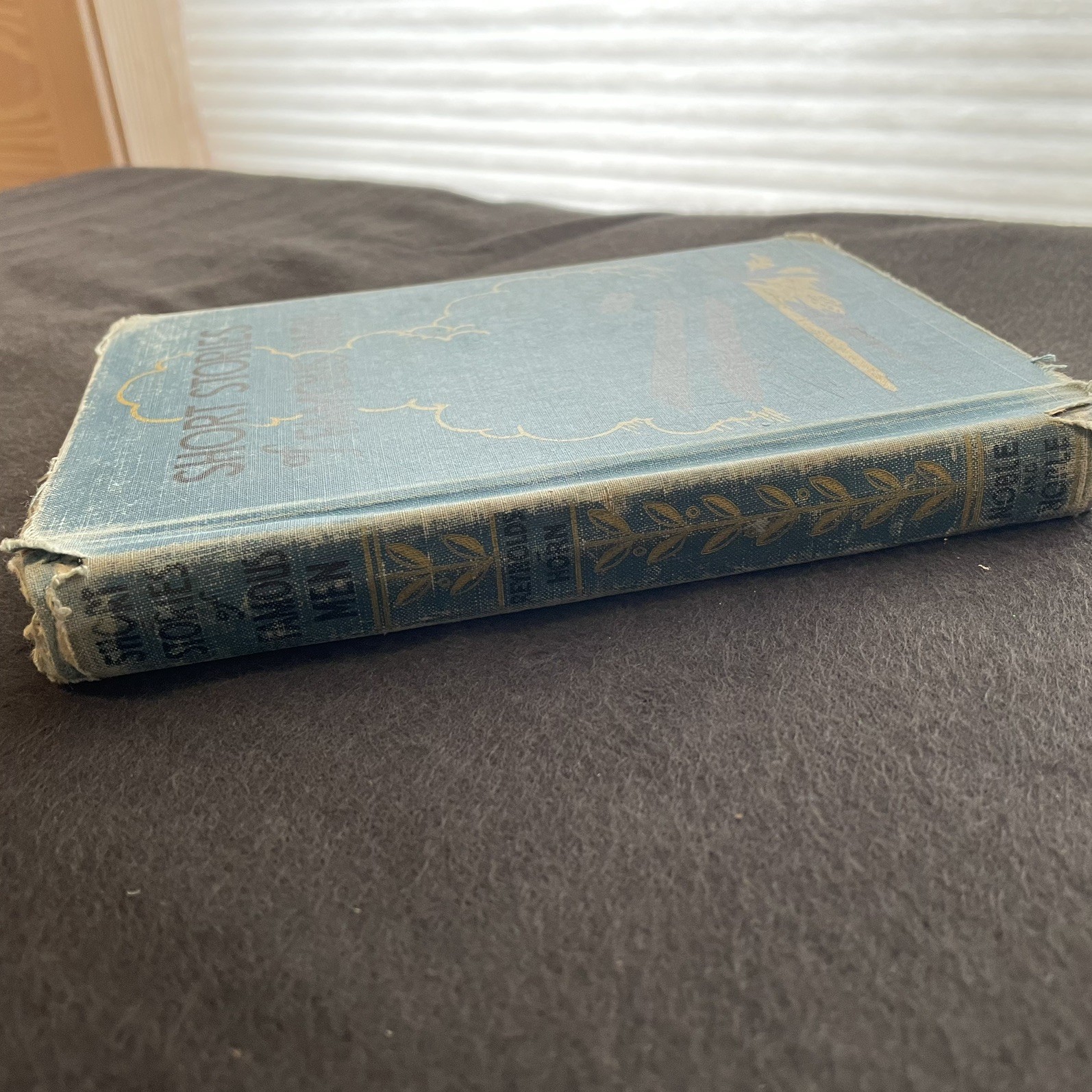 Short Stories of Famous Men Noble & Noble Blue Hardcover Vintage/Antique