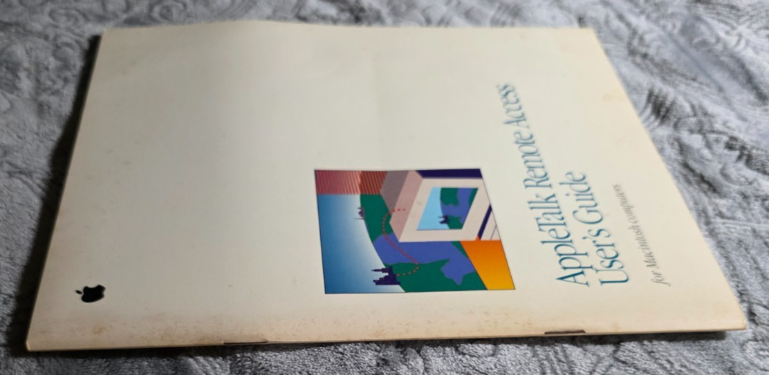 1991 AppleTalk Remote Access User’s Guide ~ Macintosh w/ Installer Disk Apple