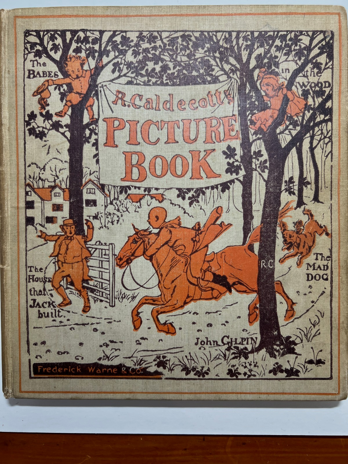 ANTIQUE ILLUSTRATED BOOK R. CALDECOTT’S PICTURE BOOK (NO. 1) FREDERICK WARNE