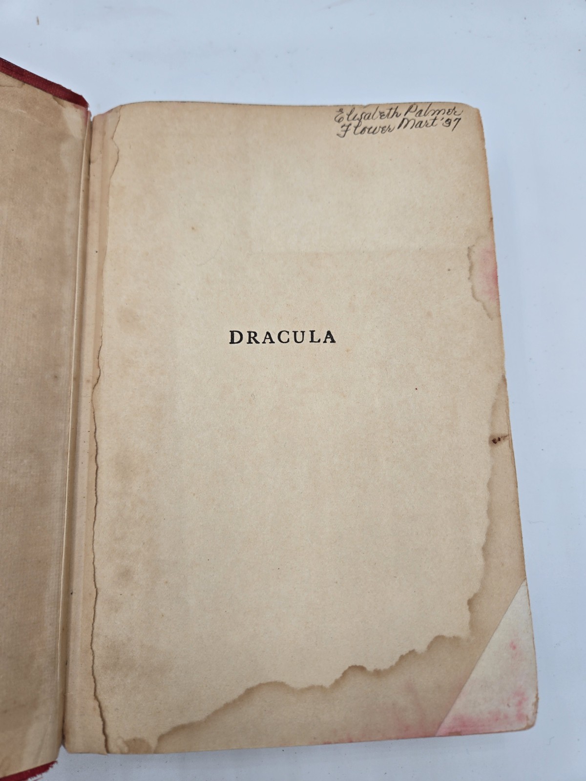 Dracula, Bram Stoker, 1931 ~ First Bela Lugosi Edition. No Dust Jacket AS IS