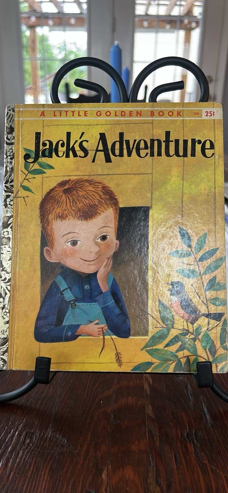 JACK’S ADVENTURE ~ vintage 1st “A” ed. Little Golden Book #308 ~ J.P. Miller, VG