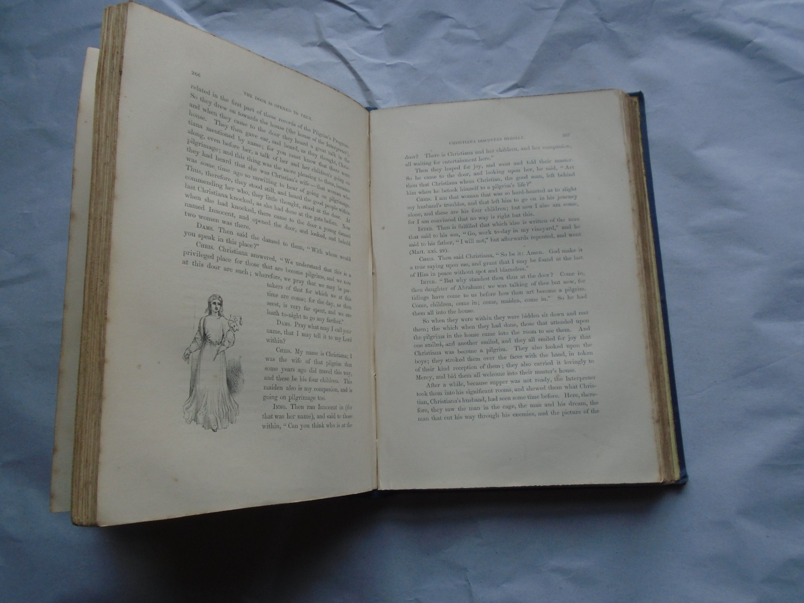 THE PILGRIM’S PROGRESS by JOHN BUNYAN Pub. DAVID BOGUE 1850.