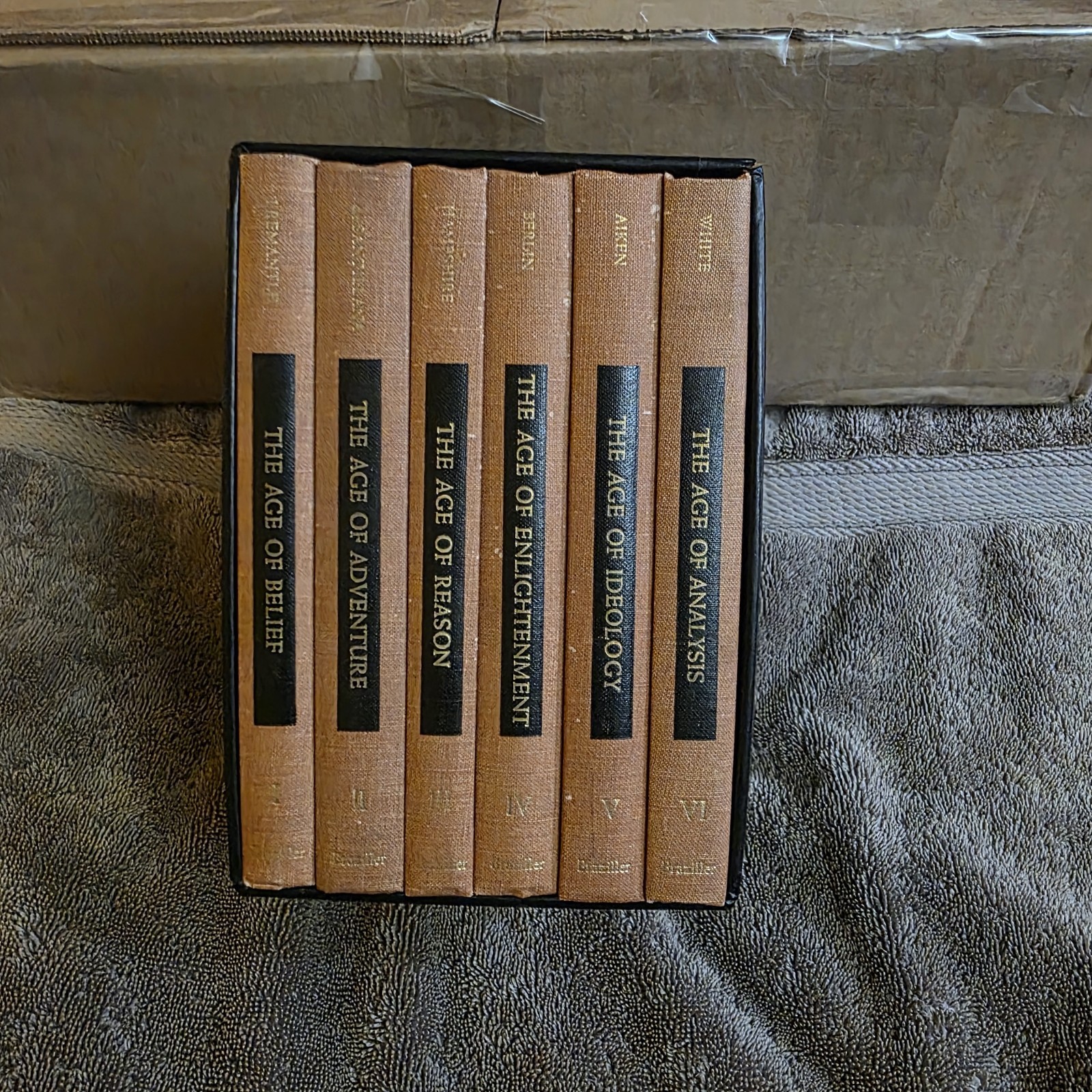 Vintage The Great Ages Of Western Philosophy Box Set Of 6