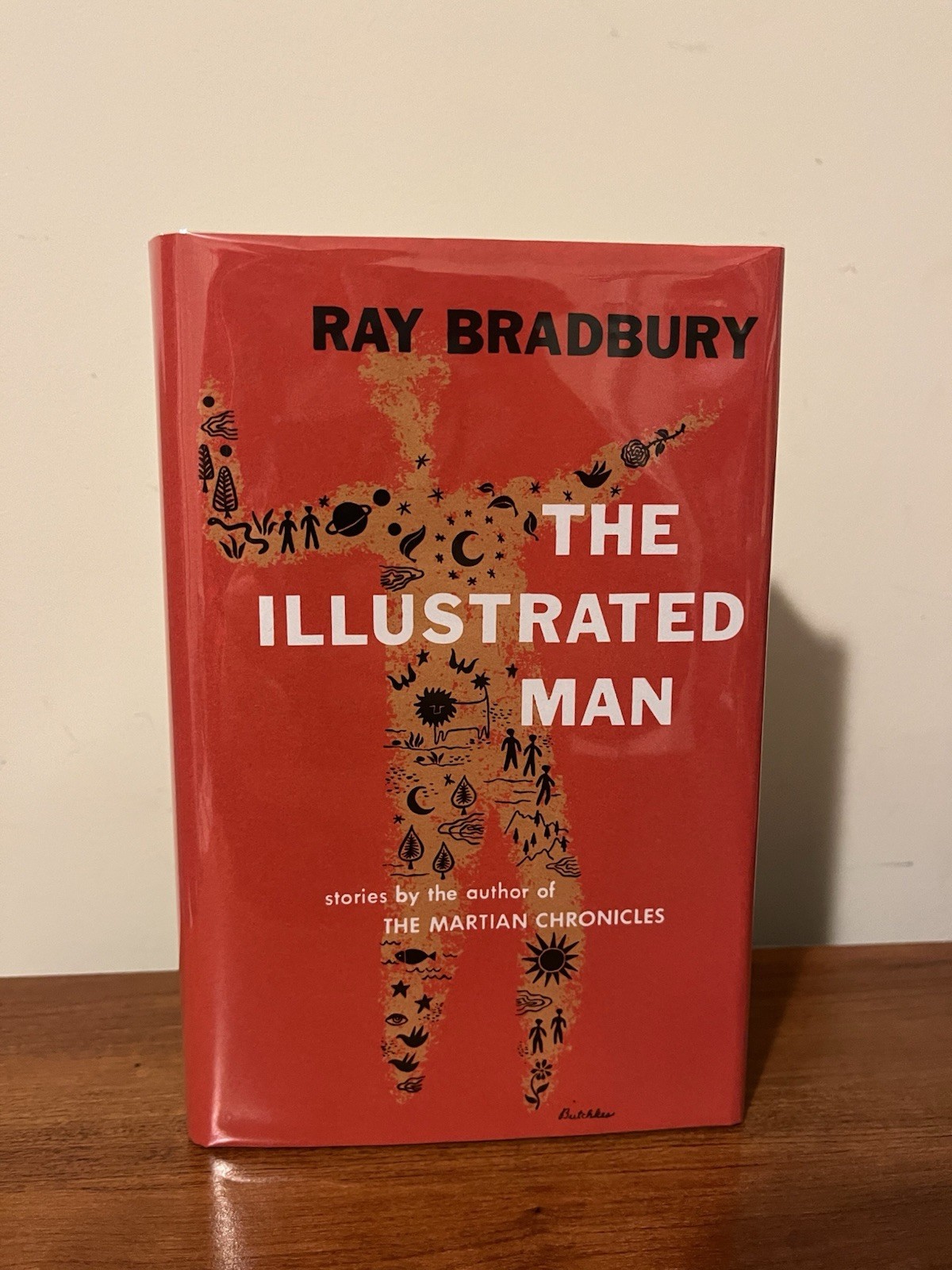 The Illustrated Man 1st Edition 1st Printing Ray Bradbury Facsimile Dust Jacket
