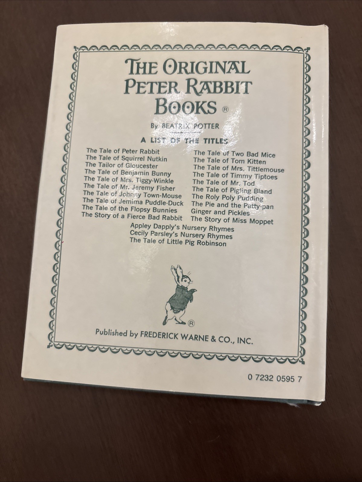 The Original Peter Rabbit Books Numbers 1, 3, 4, 14, 21, 22, 23