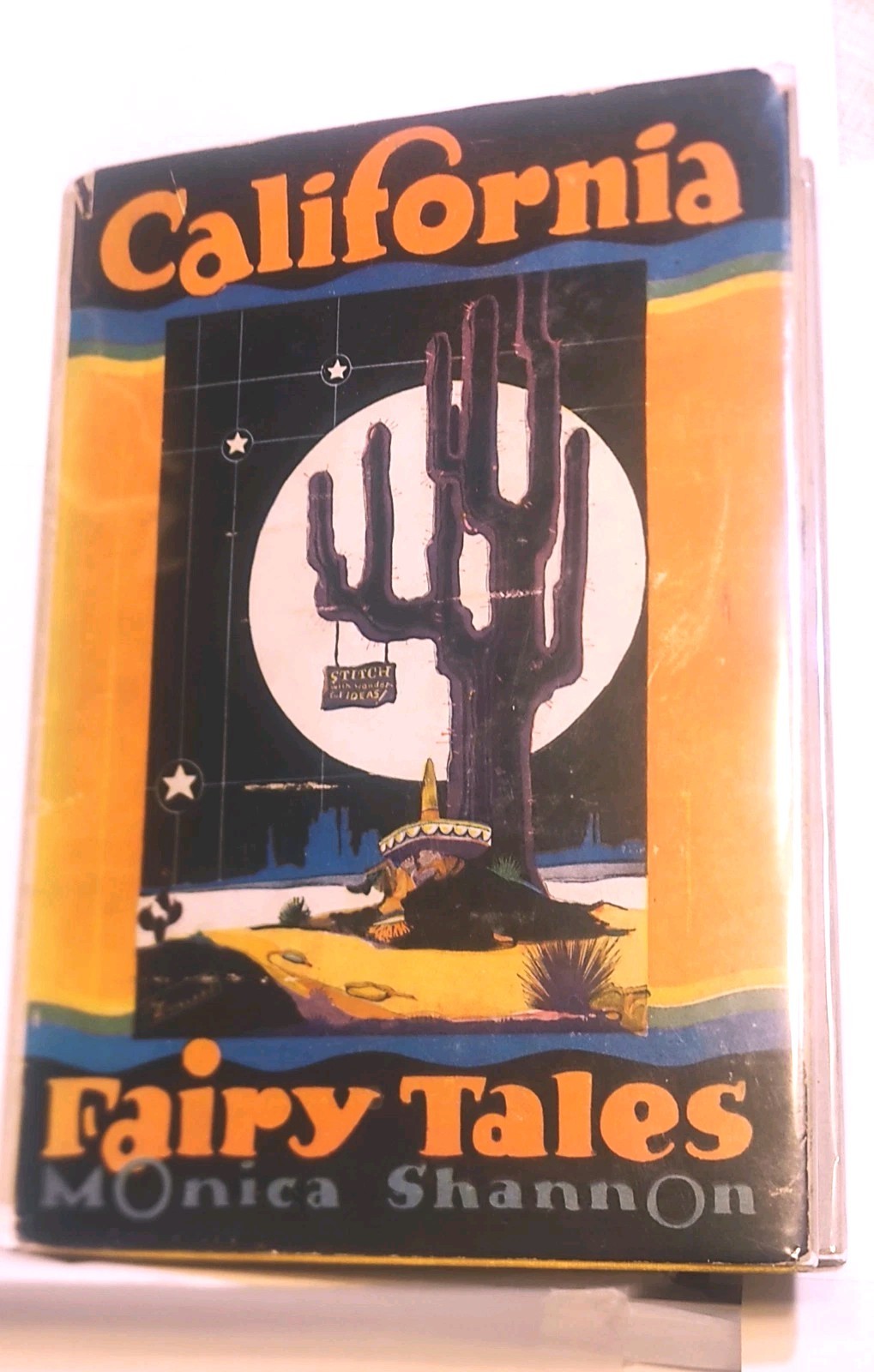 1927 California Fairy Tales Monica Shannon Doubleday Page Dust Jacket Rare VG