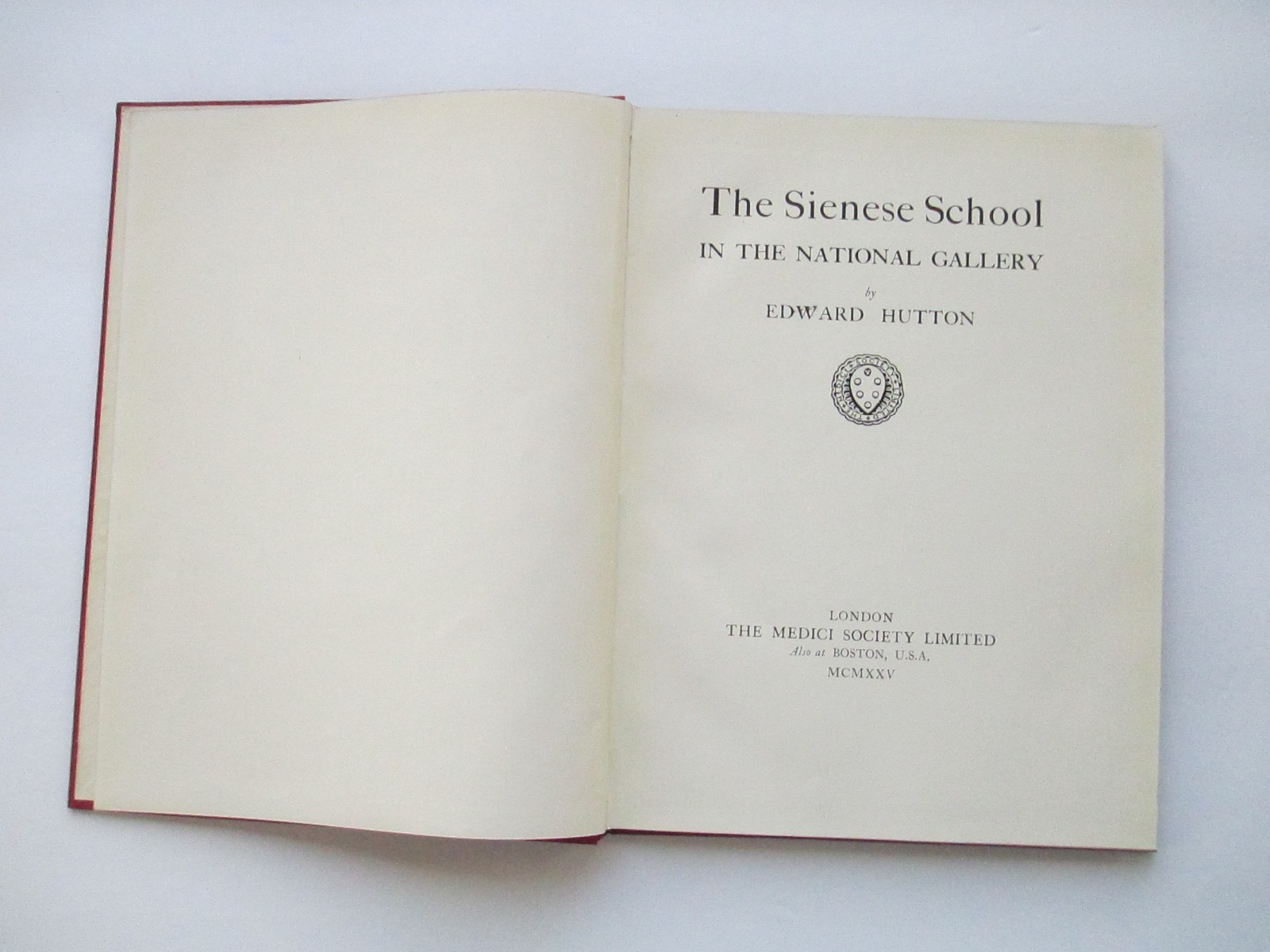 Edward HuttonTh e Sienese School In The National Gallery 1925 Illustrated C7