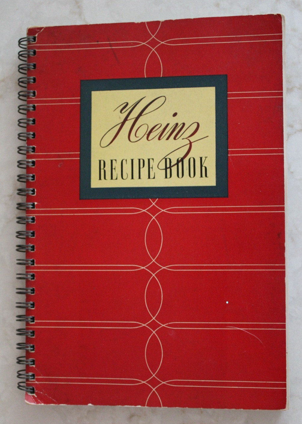 Heinz Recipe Book 1939 (?) Vintage Spiral Bound Cook Book HEINZ 57