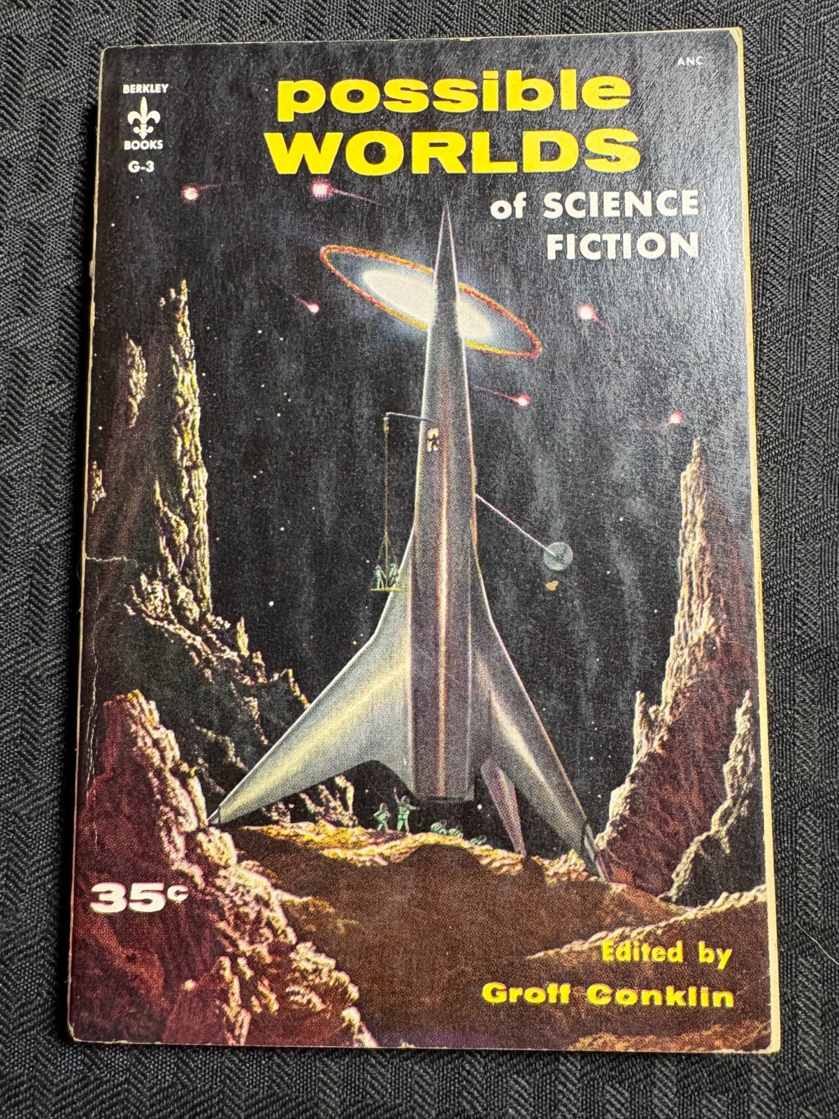 1955 POSSIBLE WORLDS OF SCIENCE FICTION Anthology VG 4.0 Berkley G-3 Paperback