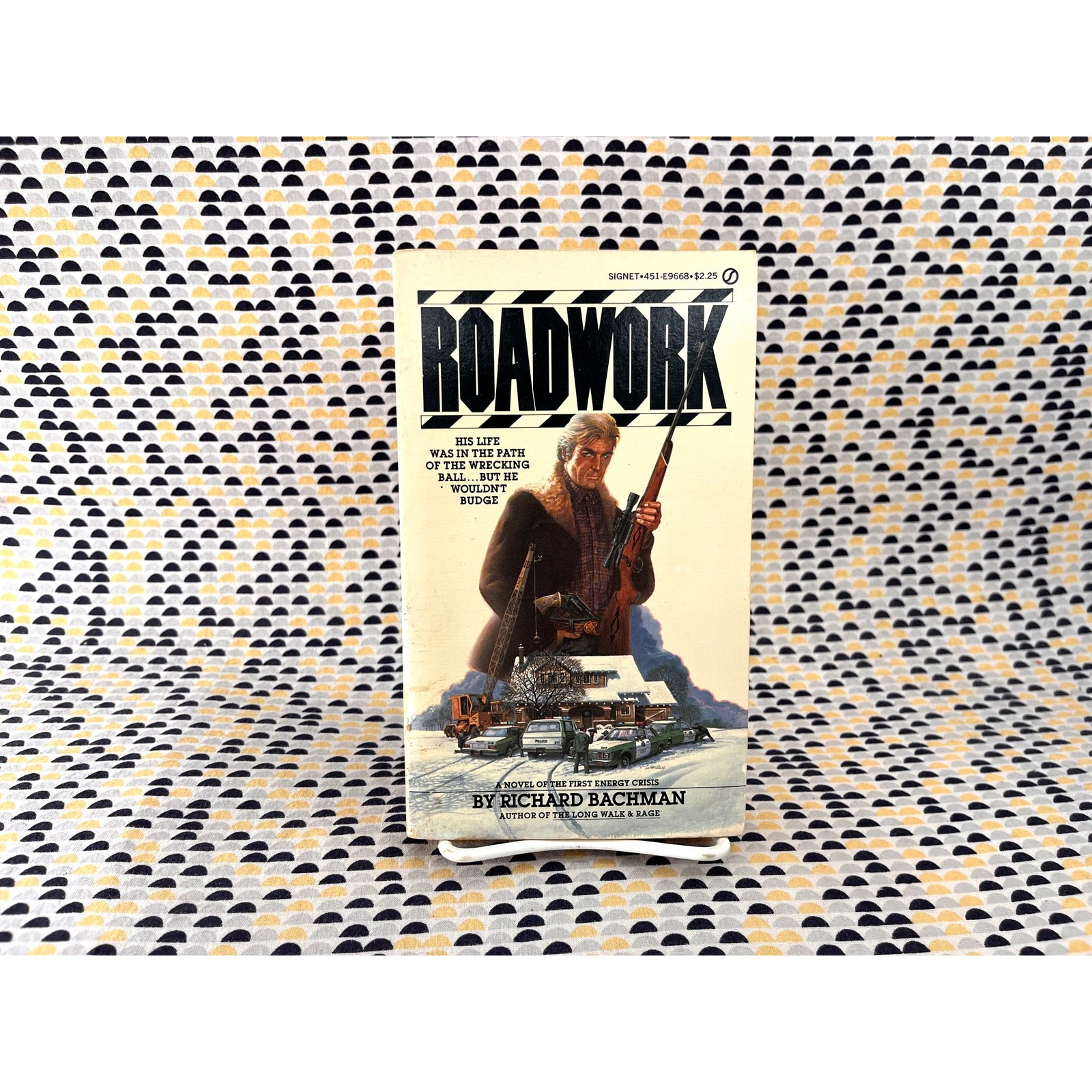 Roadwork – Richard Bachman – Signet Books – Stephen King – 1st Edition