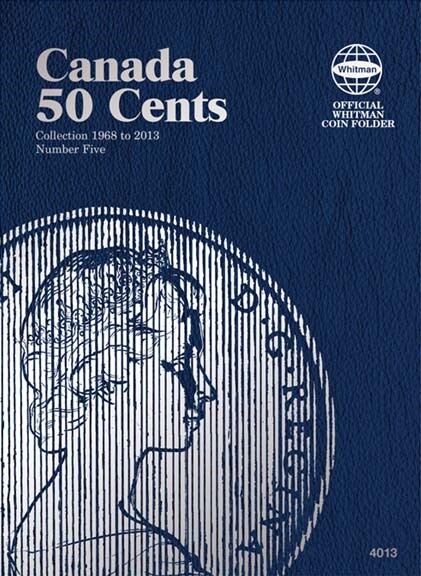 Whitman Coin Folder For Canada Canadian 50 Cents Vol 5 1968 2014 Album 4013 New