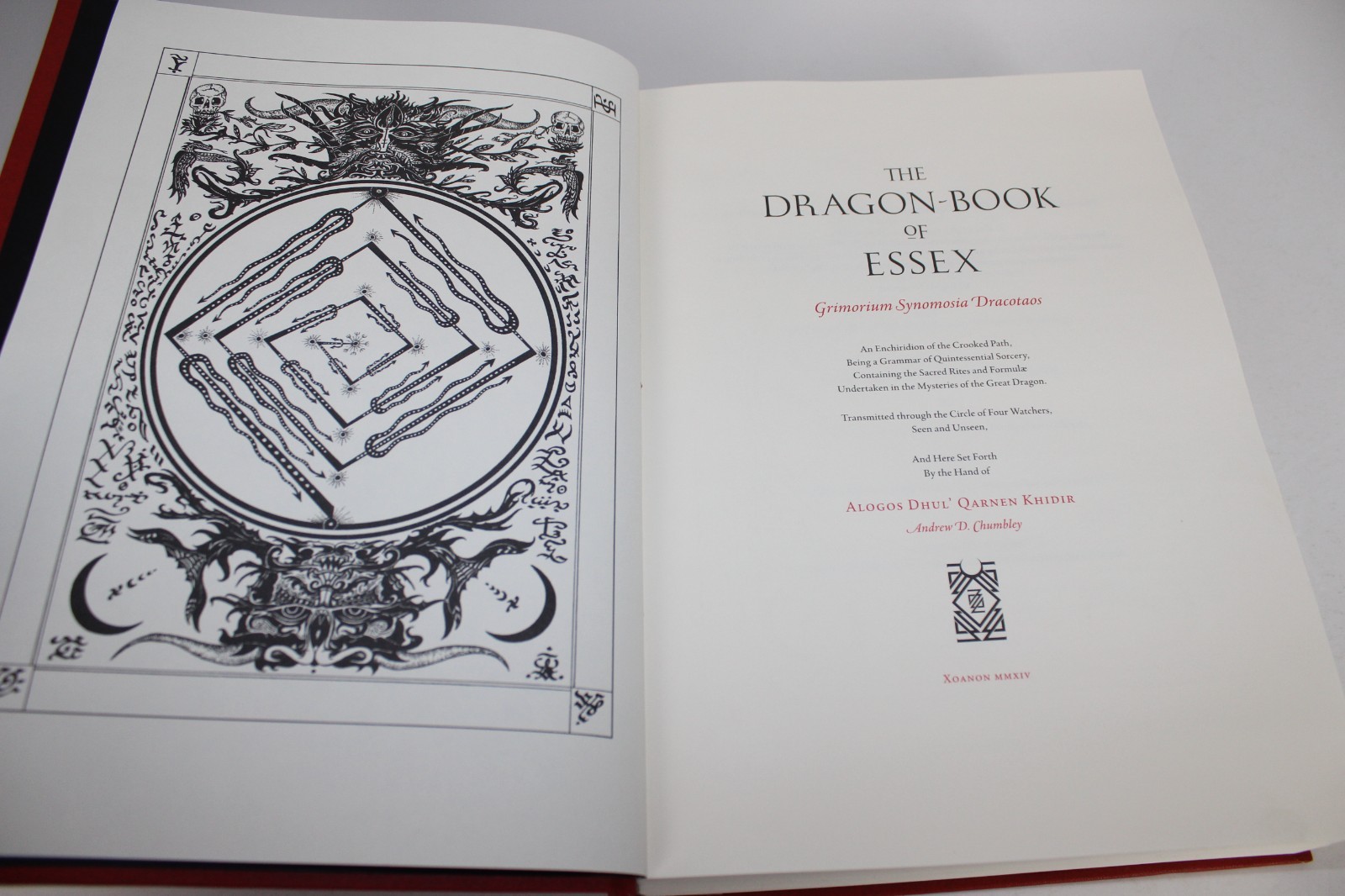 The Dragon-Book of Essex: Grimorium Synomosia Dracotaos – 2014 #d Ltd Ed – LN