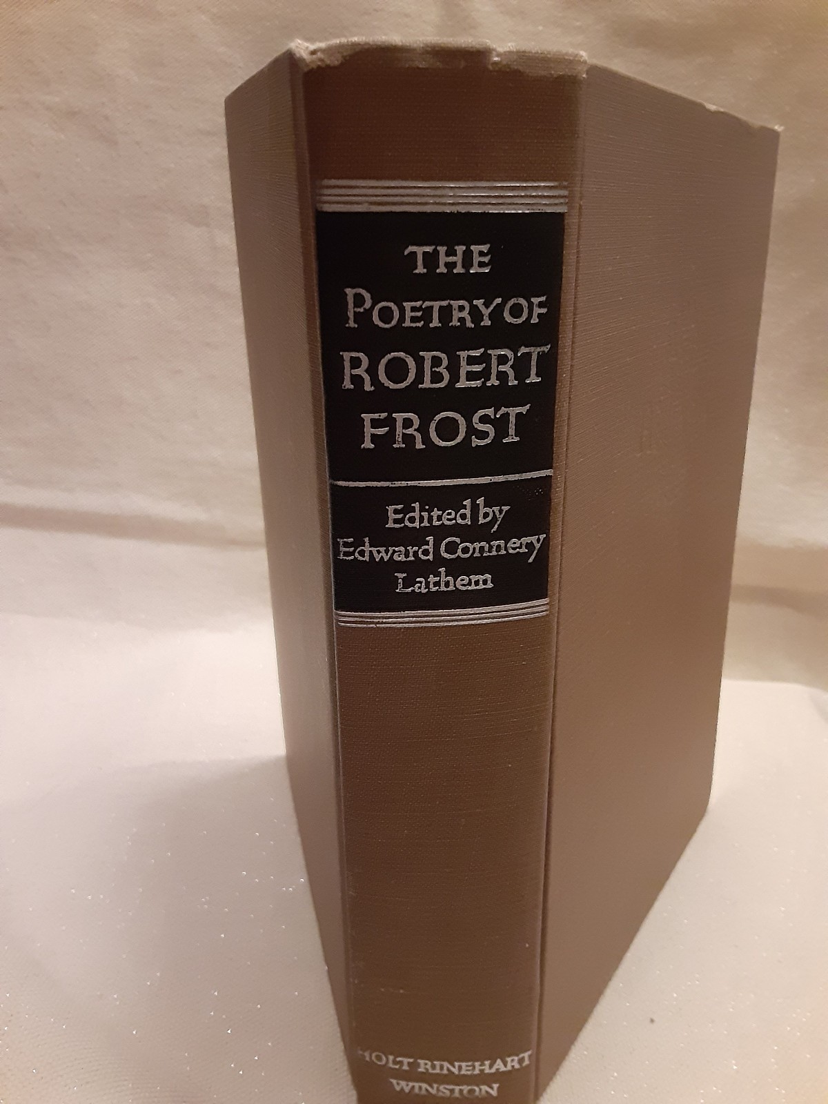 The Poetry Of Robert Frost 1969 1st Ed Hardcover Holt, Rinehart And Winston