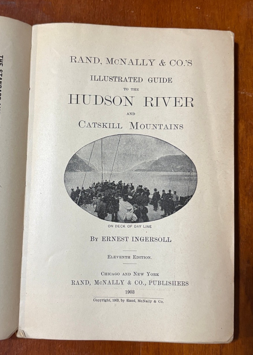 Rand, McNally and Co ‘s Illus. Guide to the Hudson River and Catskills 1903 11th