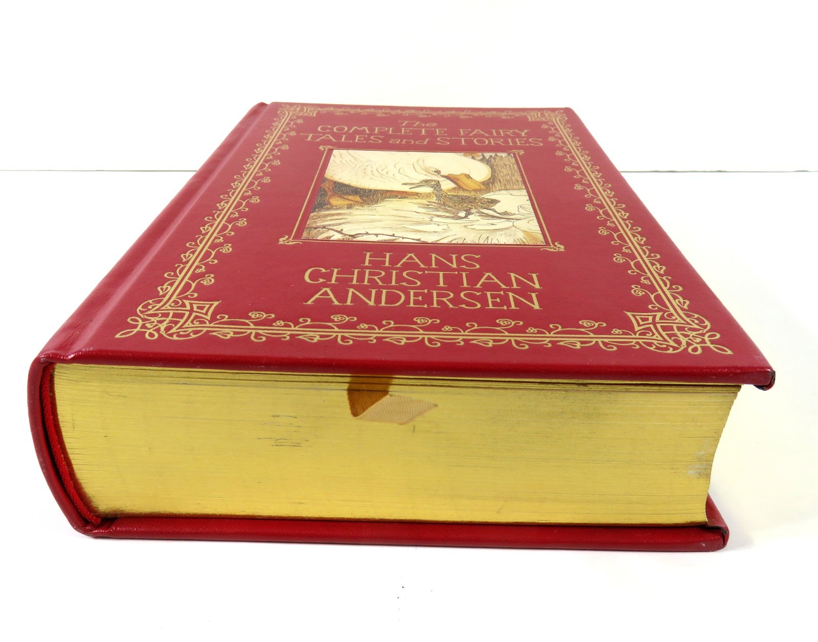 GRIMM’S COMPLETE FAIRY TALES Brothers Grimm Bonded Leather Illustrated – EX Cond