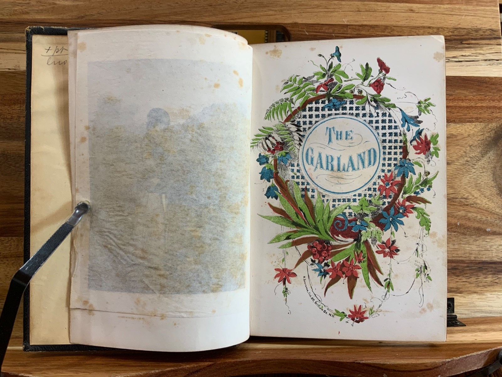 C. 1855 The Garland Token of Friendship Gift Book Emily Percival Sartain Plates