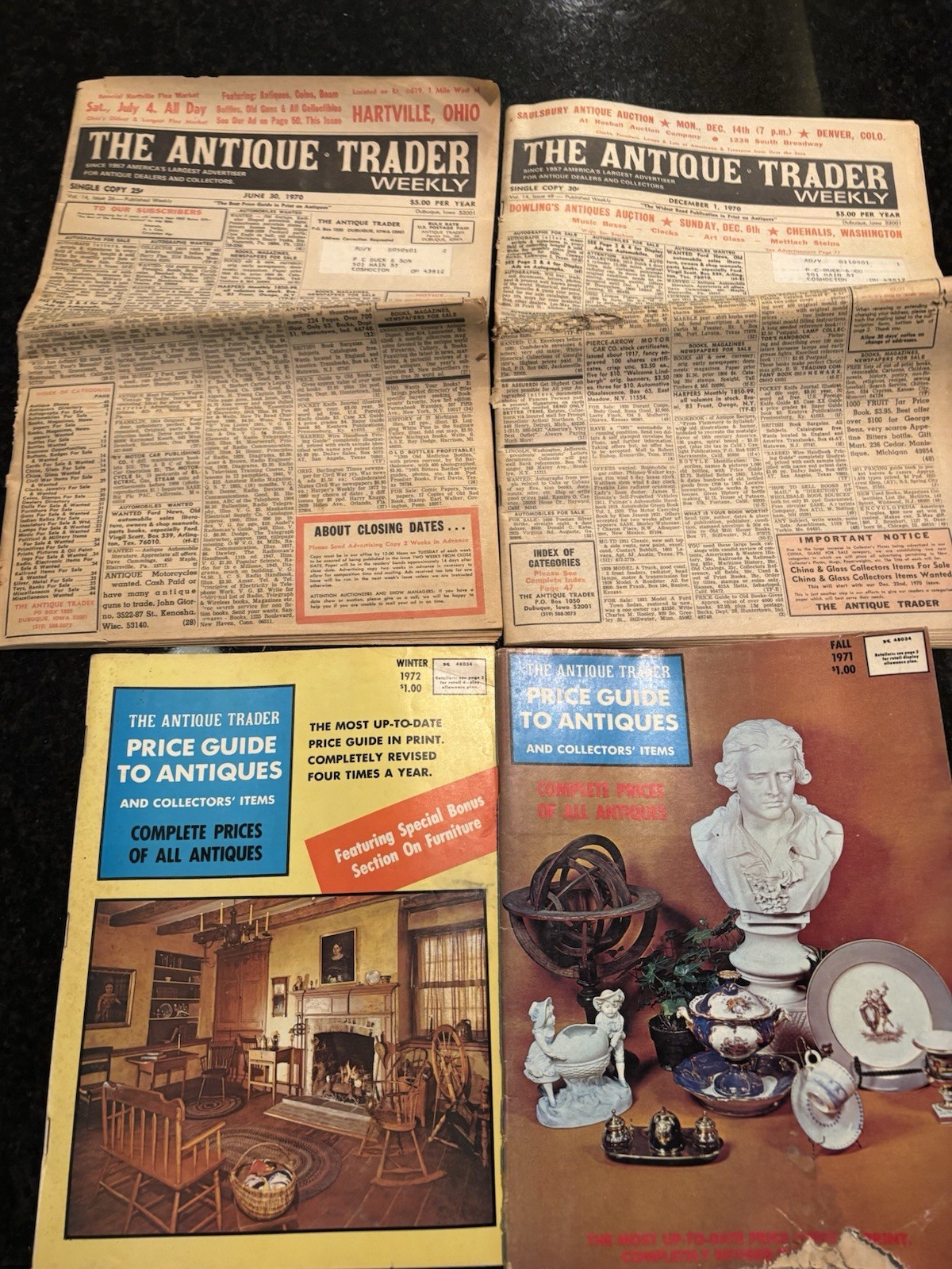 Vintage Antique Dealer/Trader Publications
