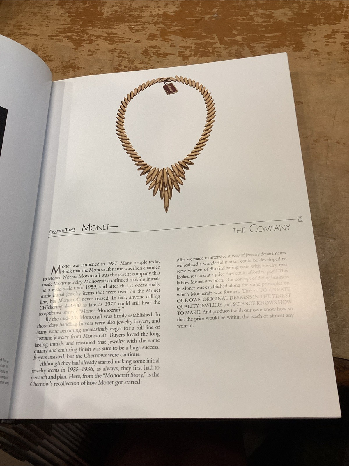 Monet : The Master Jewelers By Alice Vega Hardcover Dust Jacket Schiffer 2011