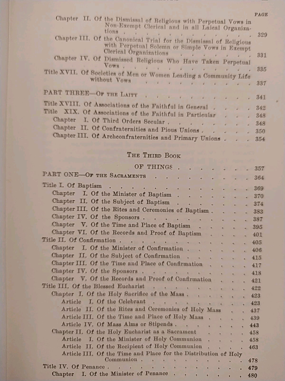 Practical Commentary on the Code of Canon Law Woywod Smith 1948 V I & II