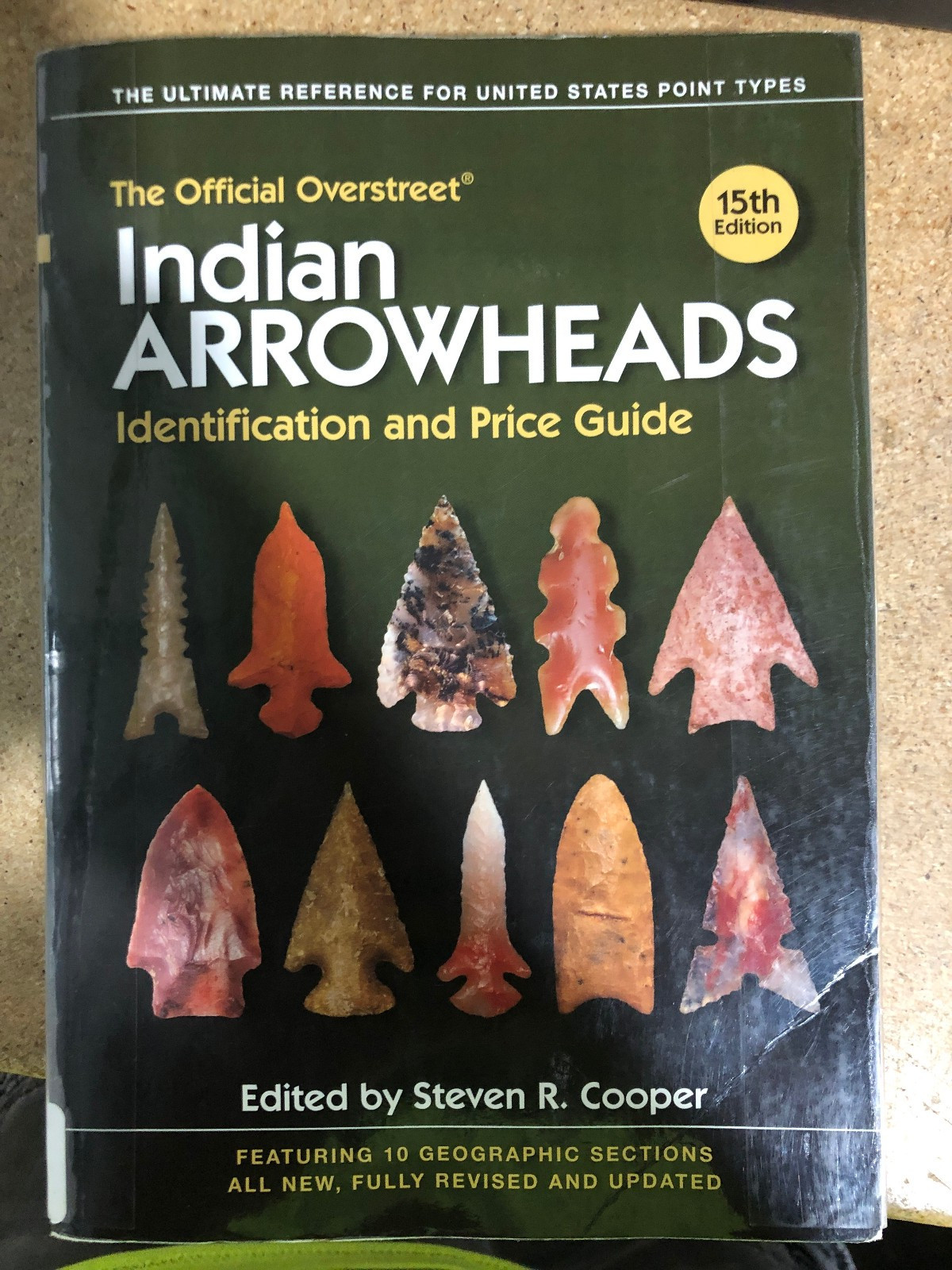 Official Overstreet Indian Arrowheads Identification and Price Guide 15th EX-LIB