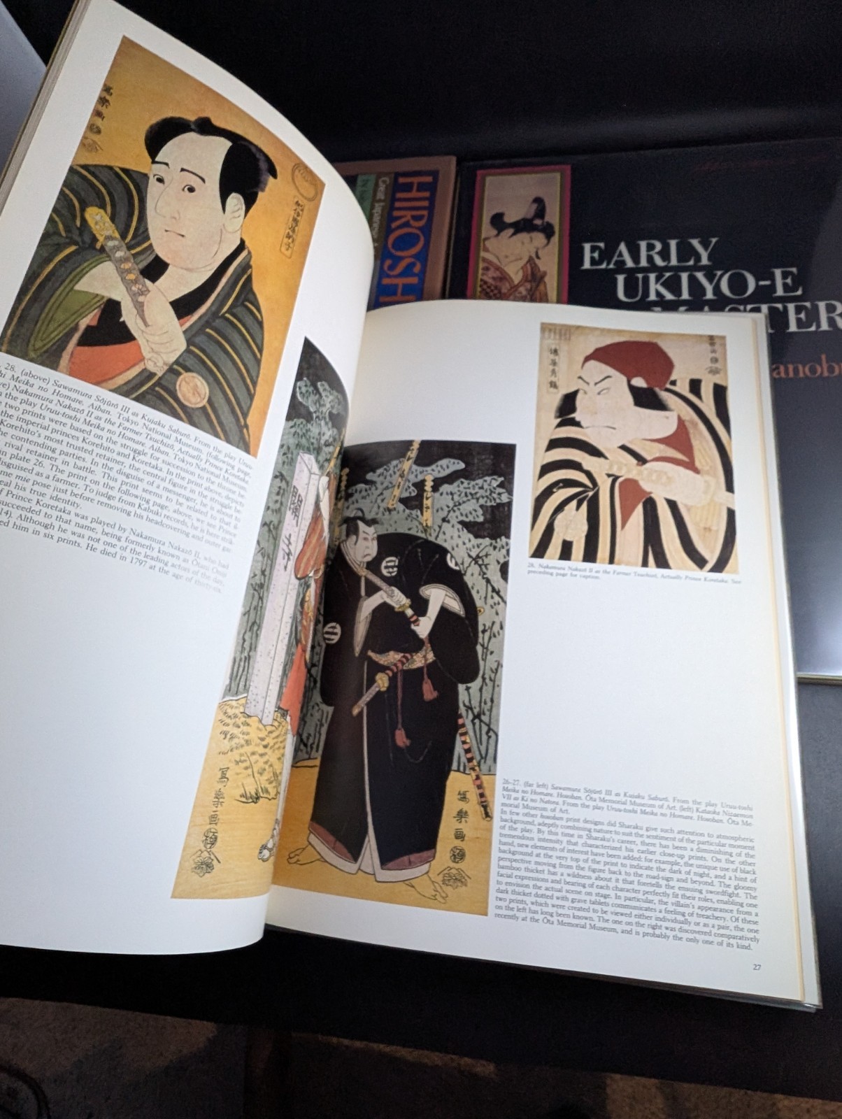 Japanese Woodblock Print Art Book Collection Kodansha Ukiyo-e Masters LS
