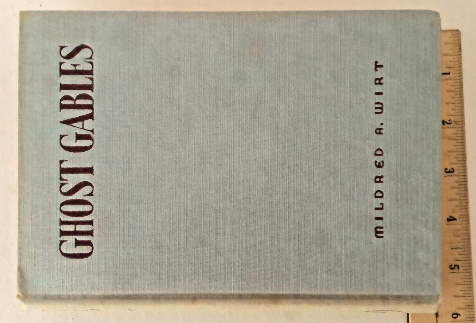 Vintage Ghost Gables by Mildred A. Wirt 1939 Cupples & Leon Co. Hardcover Book