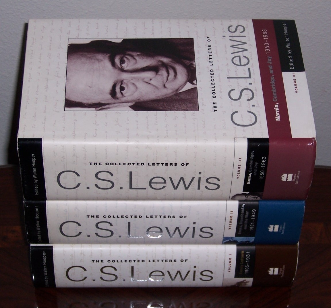 Harper San Francisco 1st Edition Collected Letters C.S. Lewis Hardcover 3 vols