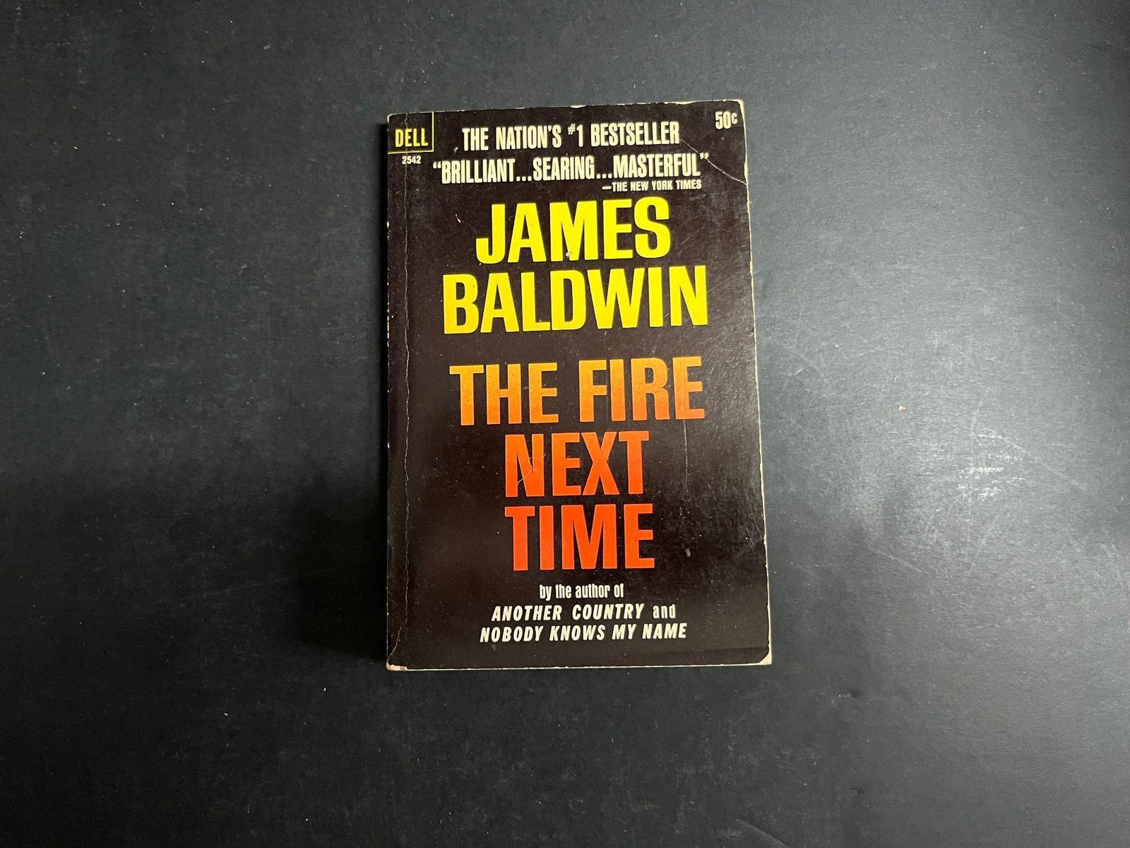 1964 The Fire Next Time 2542 by James Baldwin Mass Market Paperback Dell