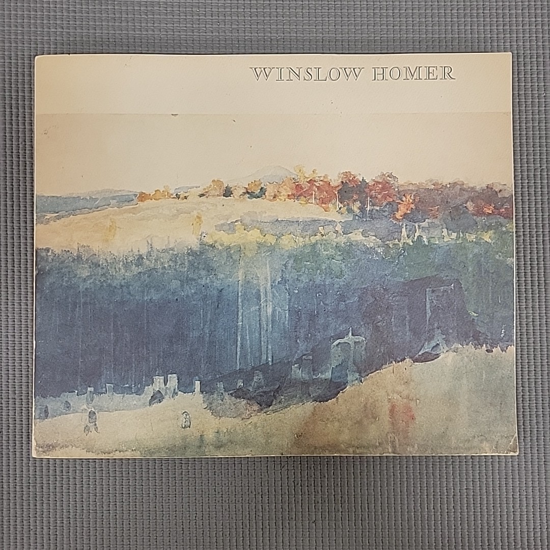 Winslow Homer 1836 to 1910 1st Edition 1st Printing 1972 Cooper Hewitt Collecti