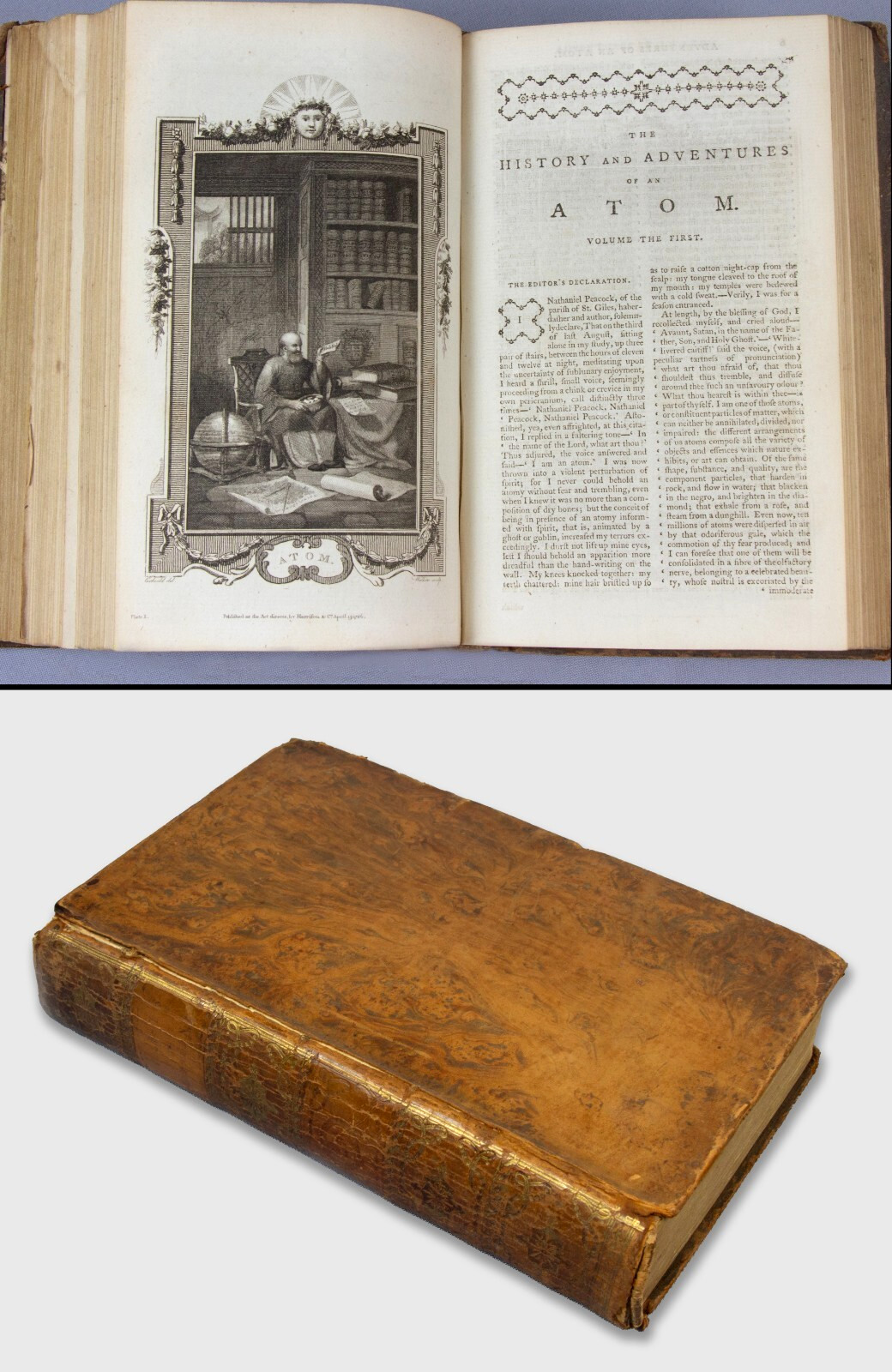 Novelist’s Magazine – 1786 – stories by Smollett, Voltaire plus English Hermit