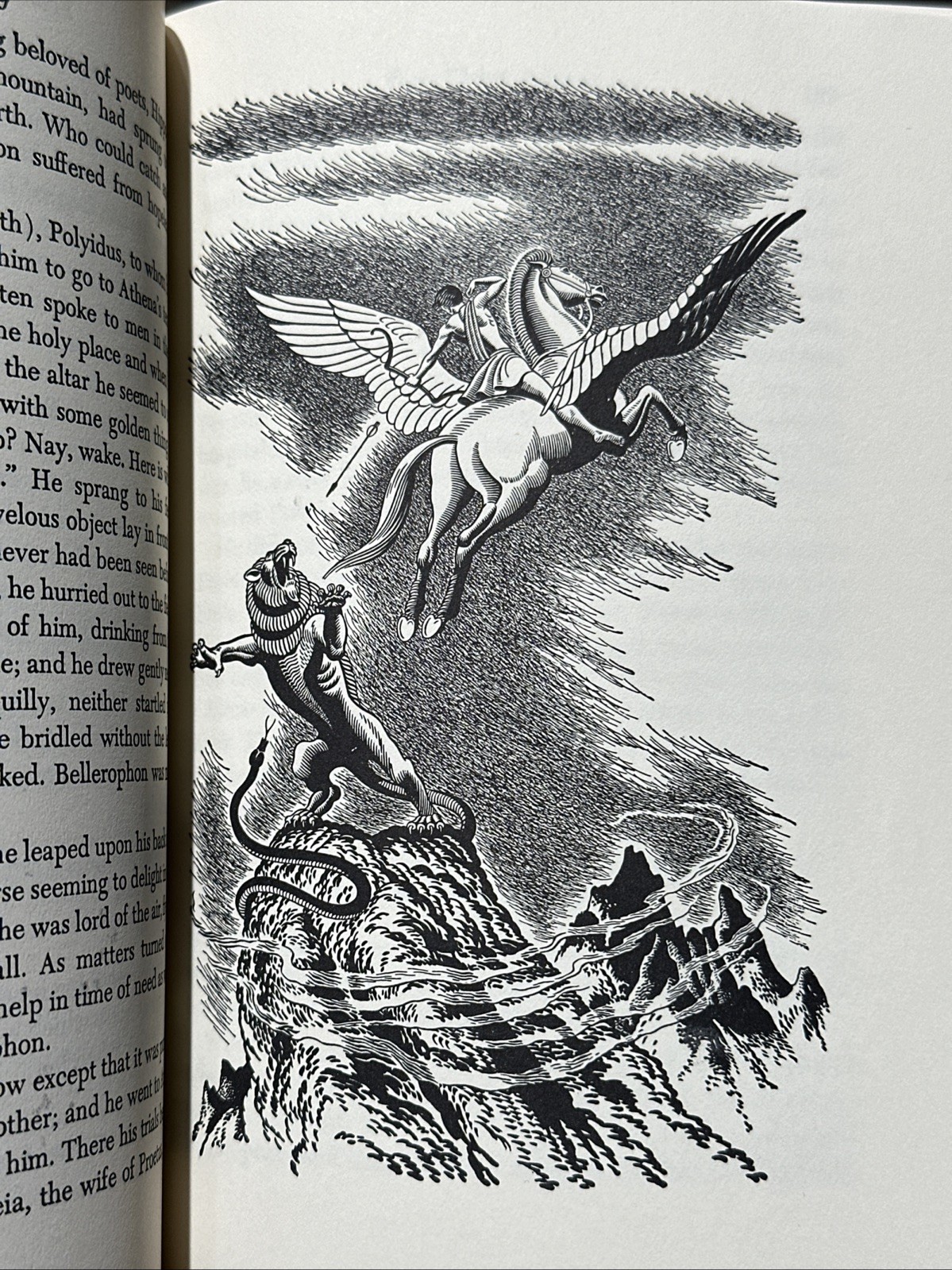 Mythology by Edith Hamilton 1942 First Edition HCDJ Illustrated B-111825