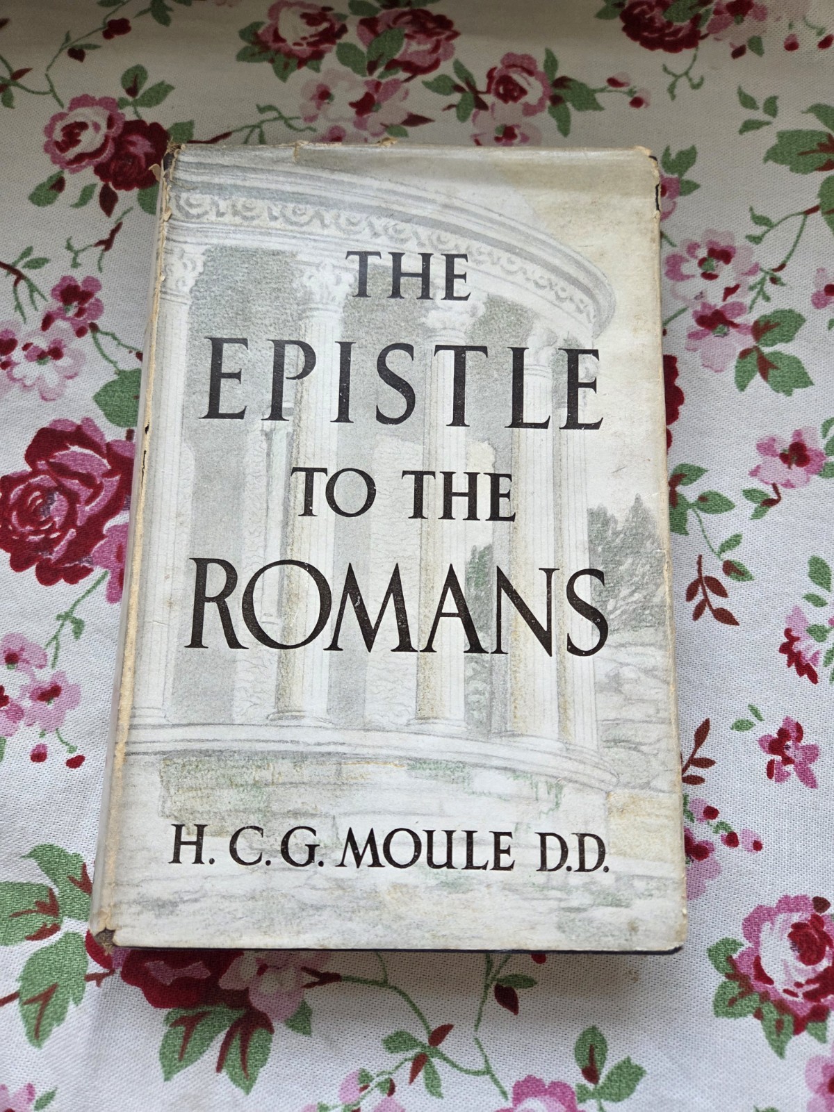Vintage ‘The Epistle To The Romans’ By H. C. G. Moule Hardback Book Retro