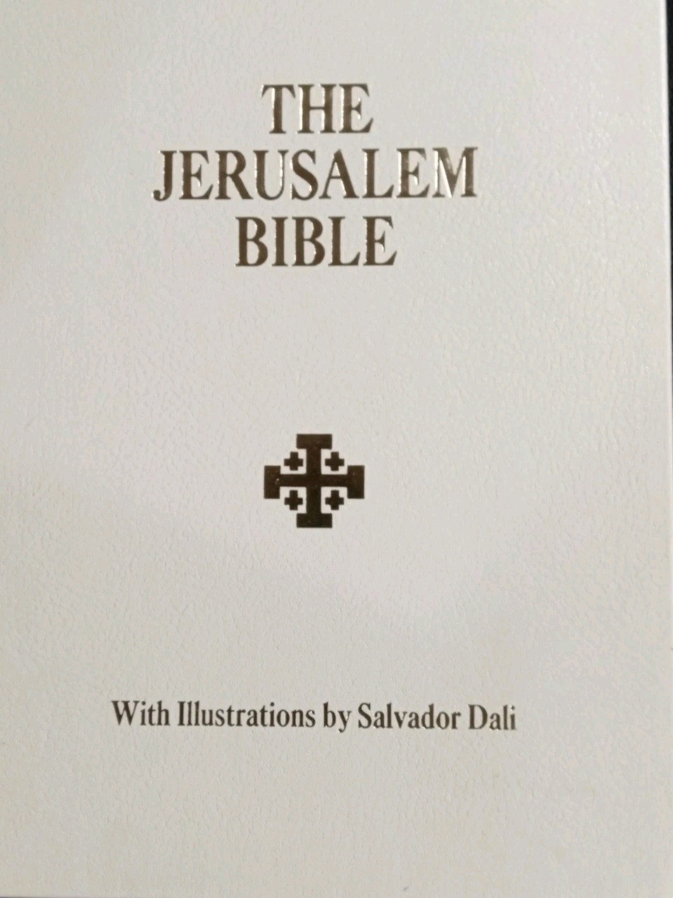 The Jerusalem Bible Illustrations By Salvador Dali 1970 White Leather With Box
