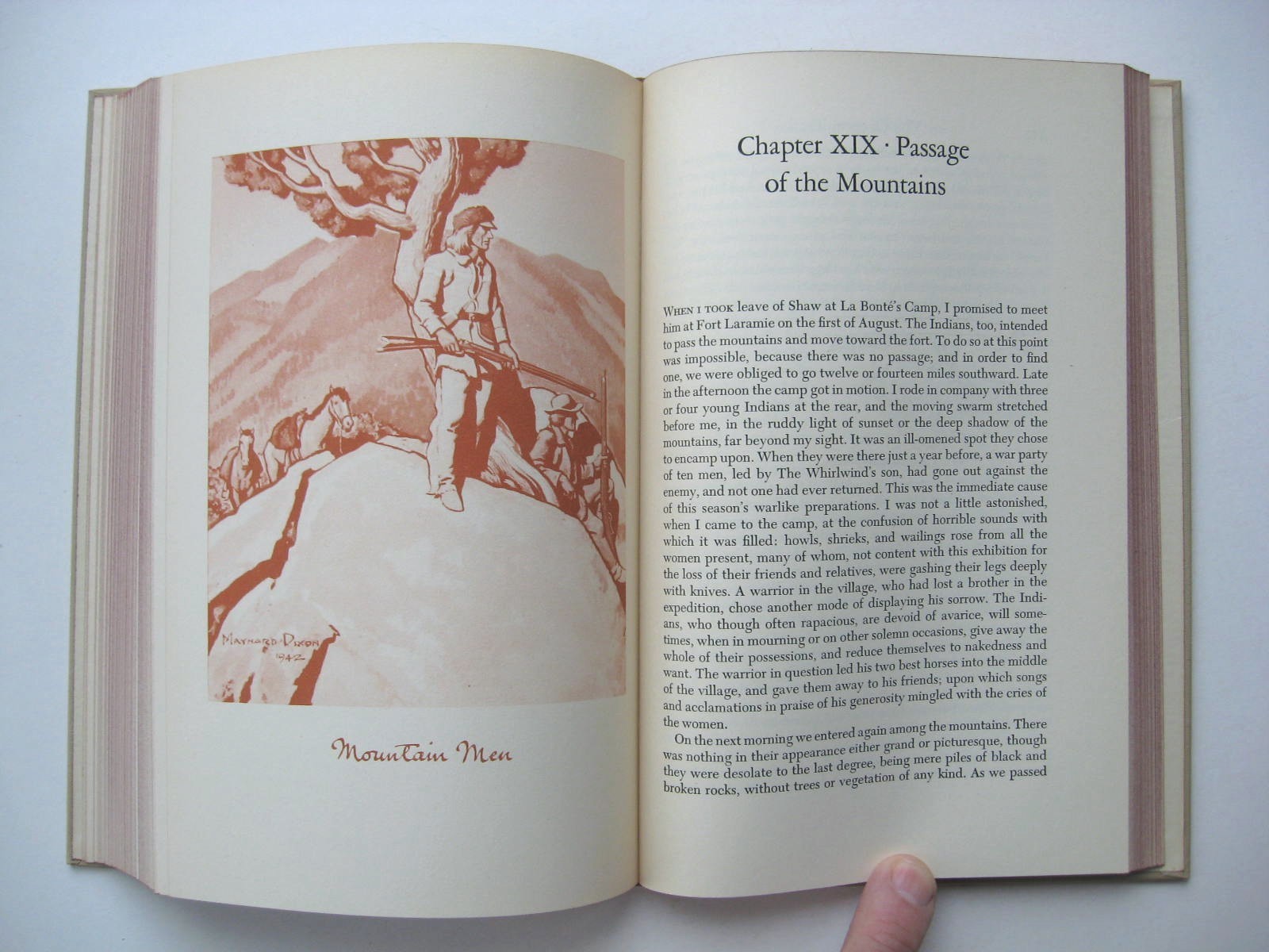 THE OREGON TRAIL ~ Francis Parkman HC/SC 1943 ILLUS Heritage Press – C