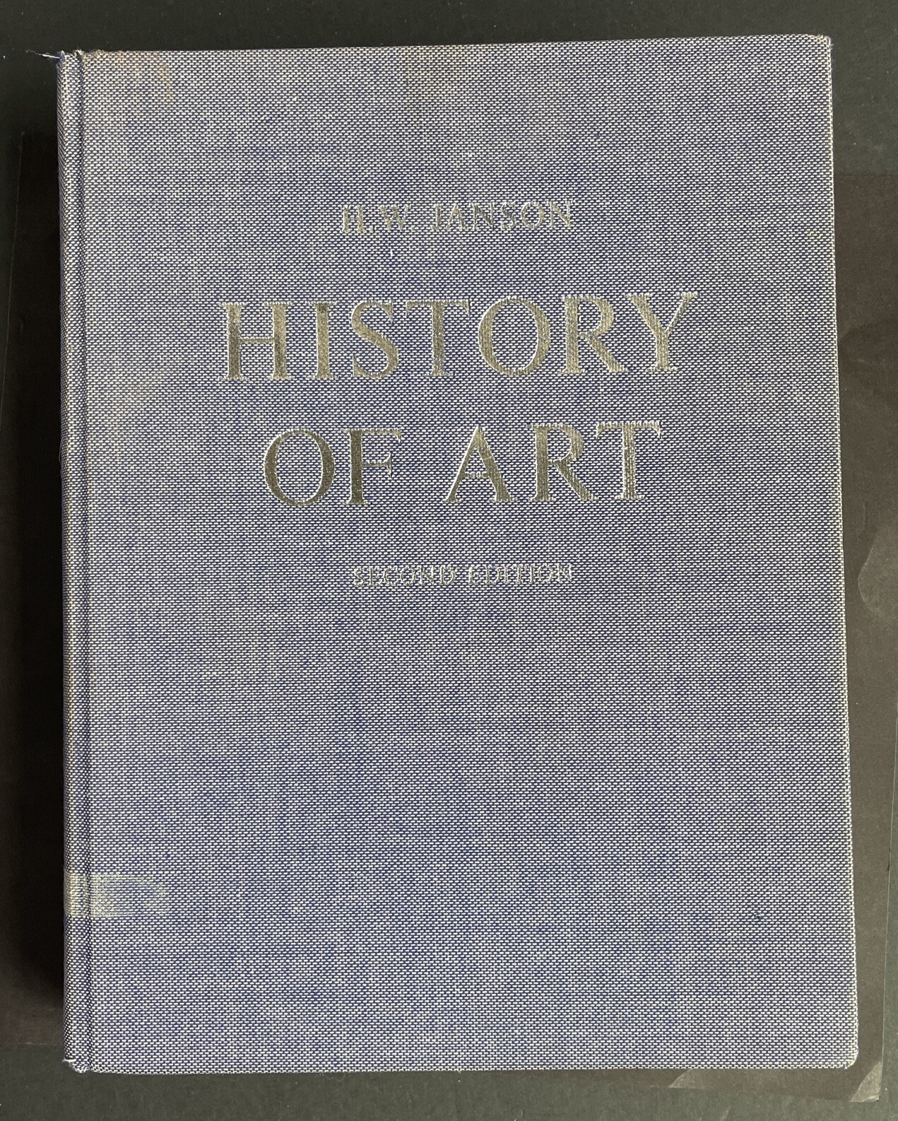 1977 “HISTORY OF ART” Second Edition H.W. Janson – Vintage Hardcover Book