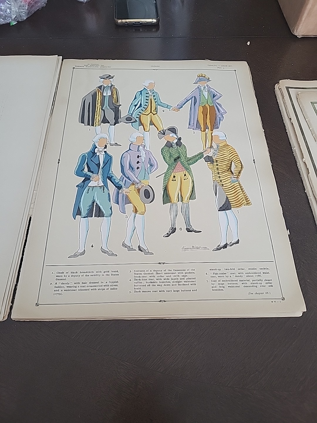 The History of French Masculine Costume Masculine Ideal Perukes And Dress-Coats