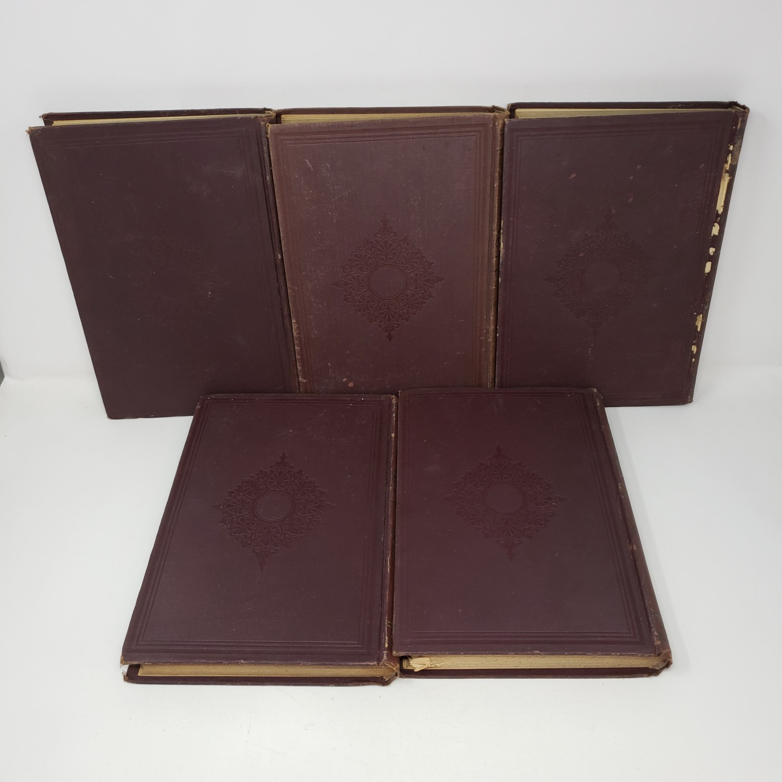 Victor Hugo’s Novels 5 Volume Set (Illustrated, P. F. Collier, Hardcover)