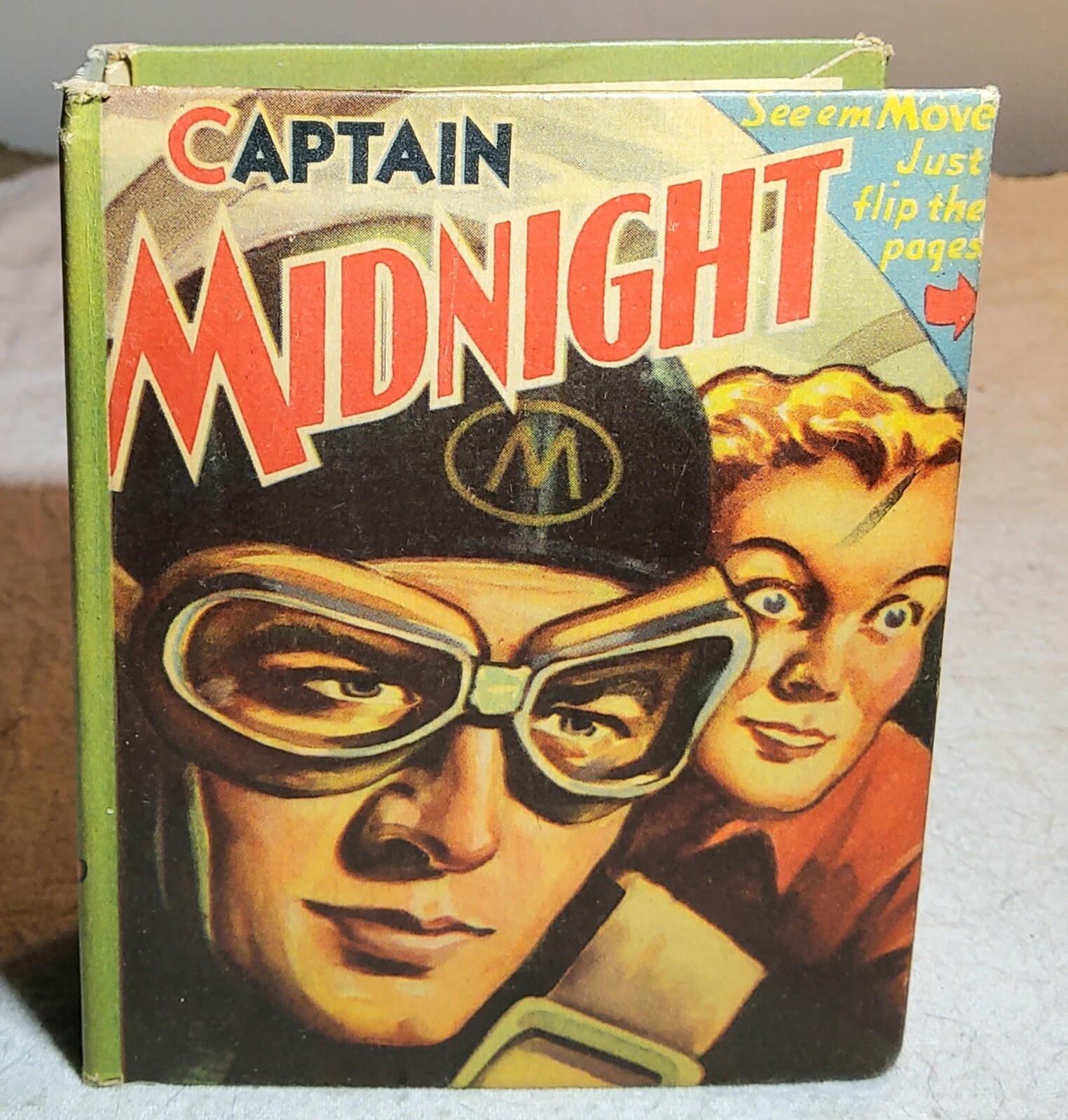 1942 CAPTAIN MIDNIGHT SECRET SQUADRON VS. THE TERROR… BETTER LITTLE BOOK #1458