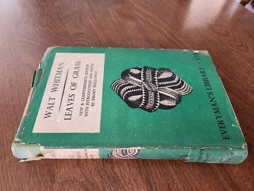 Leaves of Grass, Walt Whitman; Everyman’s Library, HC w/DJ, 1950