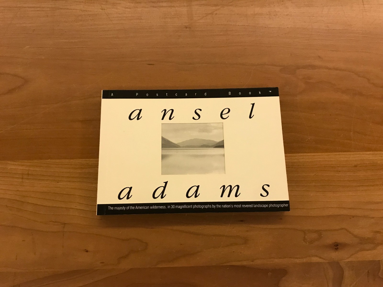 1992 Running Press Ansel Adams Postcard Booklet